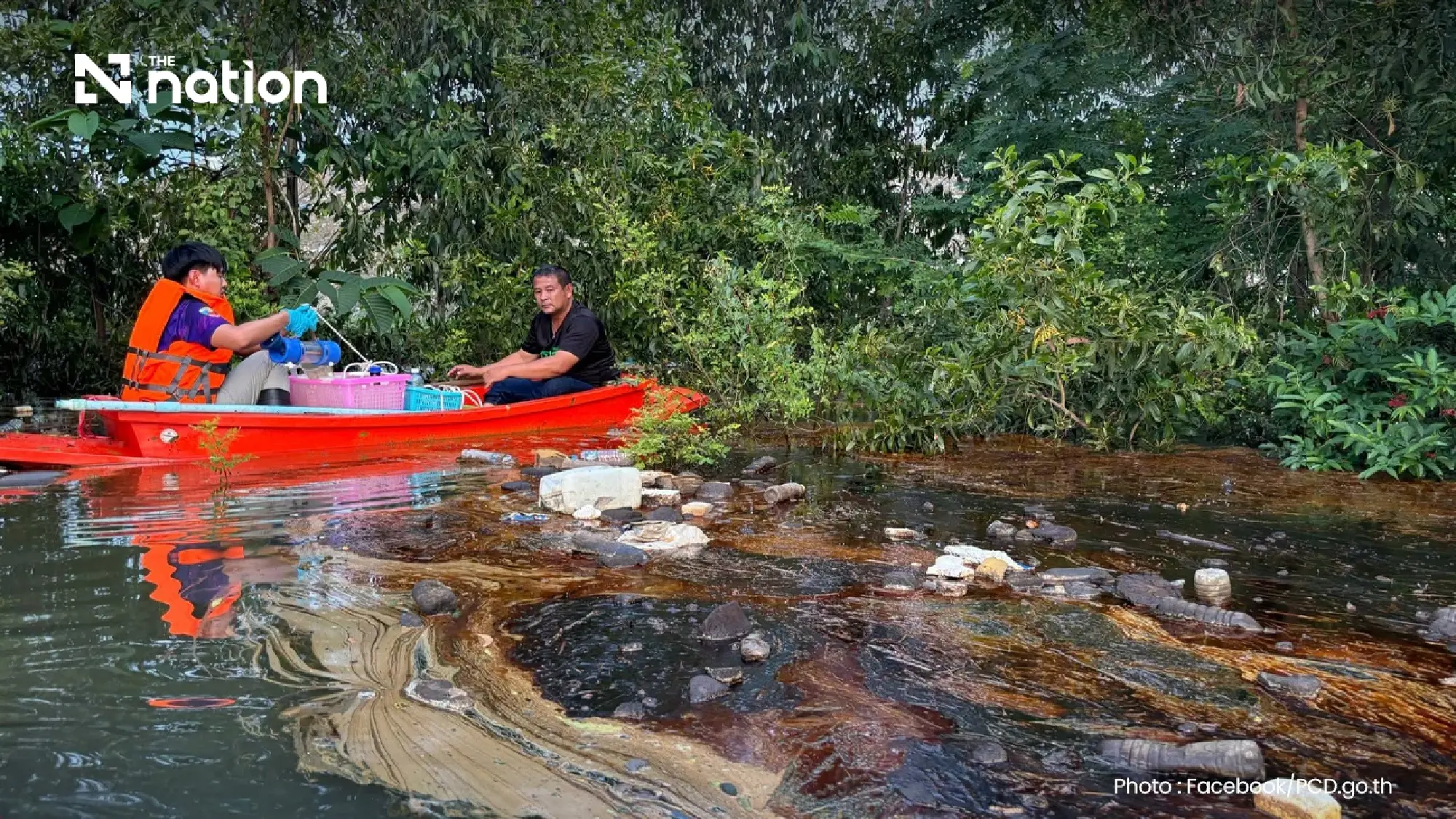 PCD’s October 12 results show 114,860 mg/L petroleum hydrocarbons in Prachin Buri water