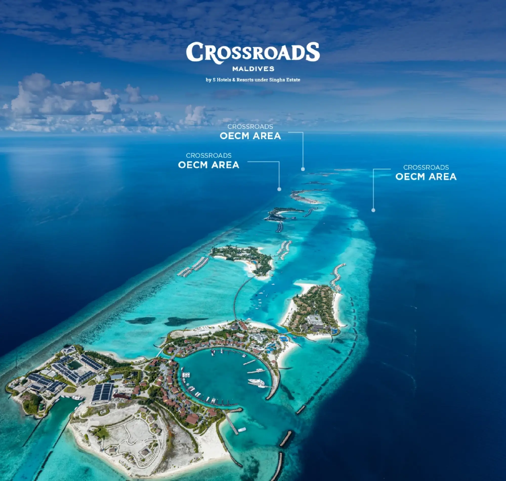 CROSSROADS Maldives Achieves Official OECM Status, Advancing Singha Estate and S Hotels & Resorts’ Commitment to Marine Conservation