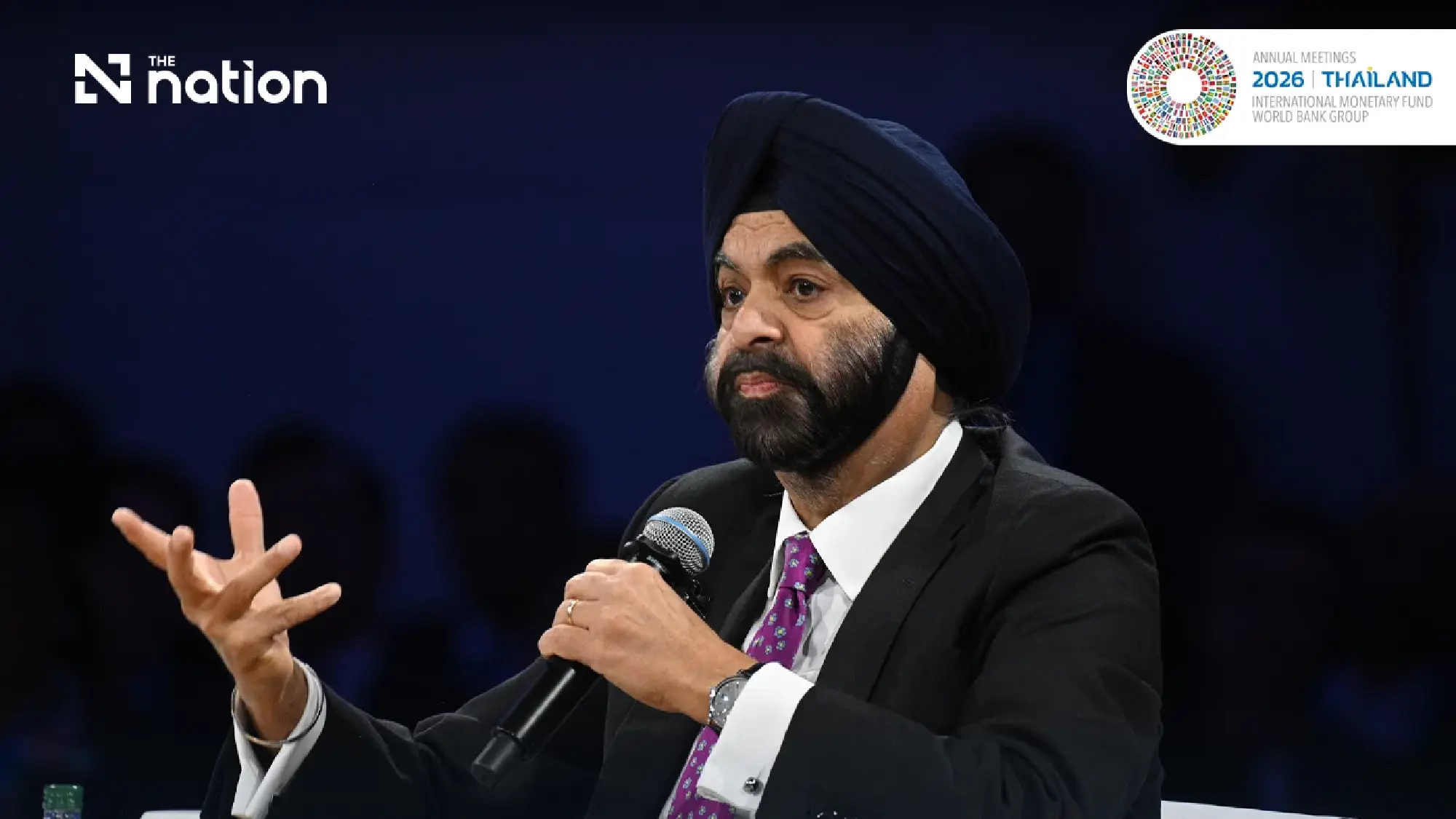 World Bank Group President Ajay Banga