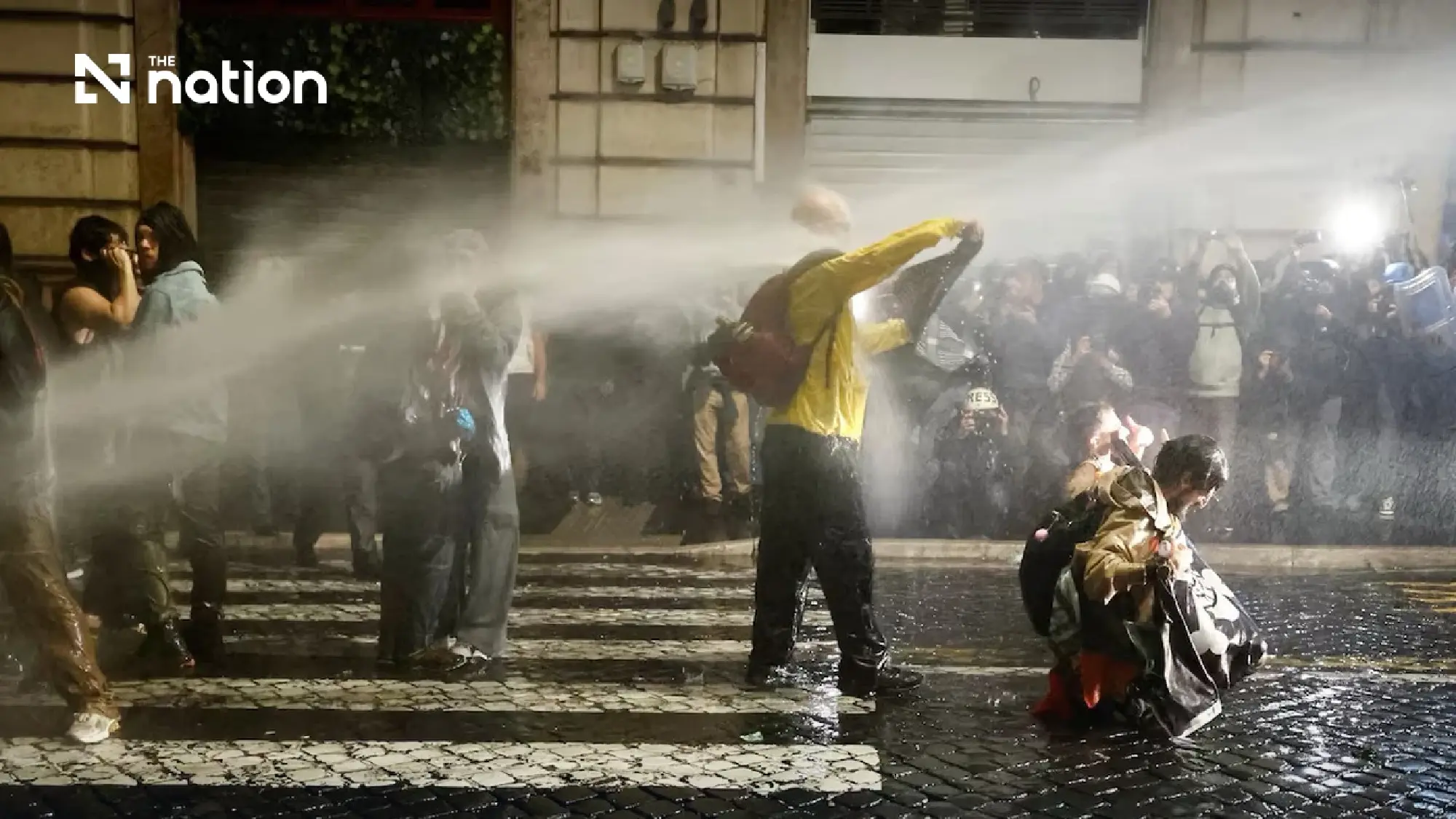 Clashes reported at protests over war and rising living costs in Italy