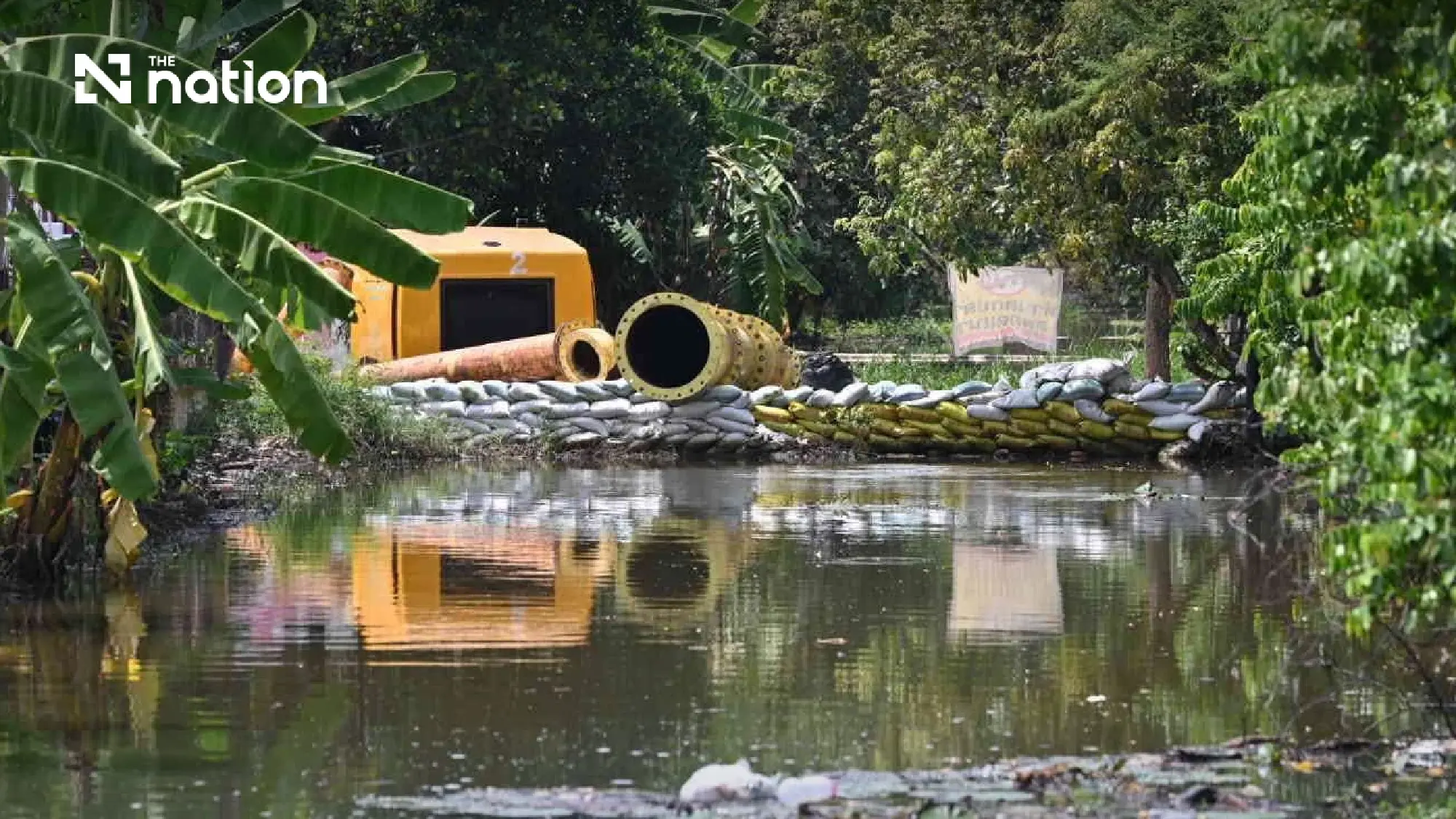 Bangkok issues flood alert along 3 canals on October 12