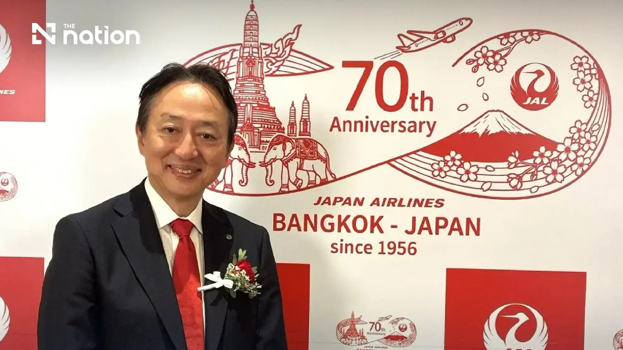 Japan Airlines marks 70 years of flights linking Bangkok and Tokyo
