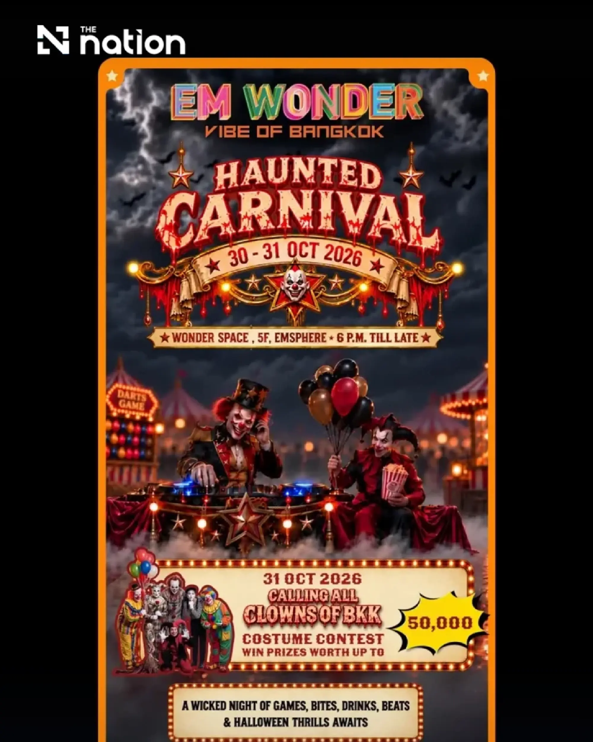 Halloween 2026 guide to haunted houses and family events in Thailand