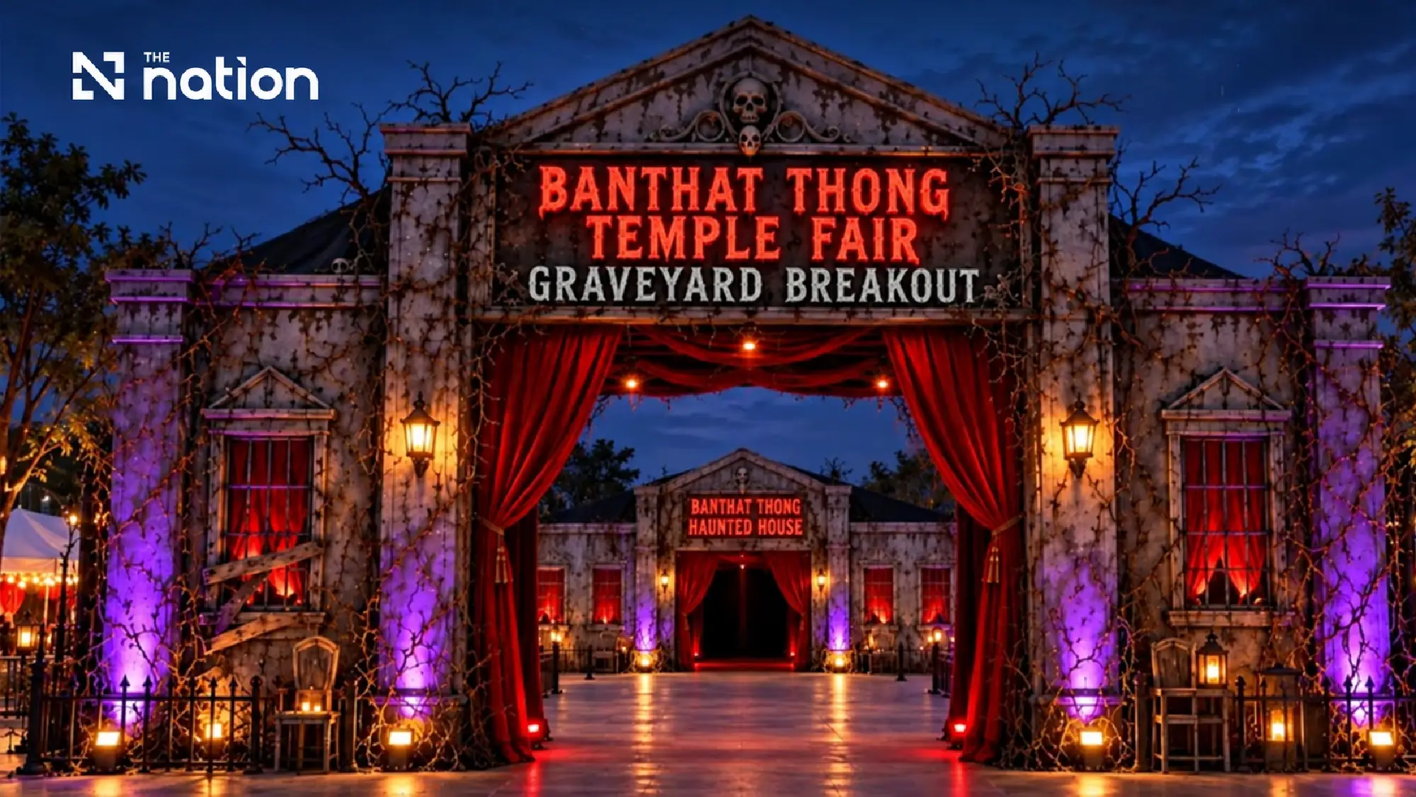 Banthat Thong serves up three months of spooky nights, moonlit dancing and festive sparkle