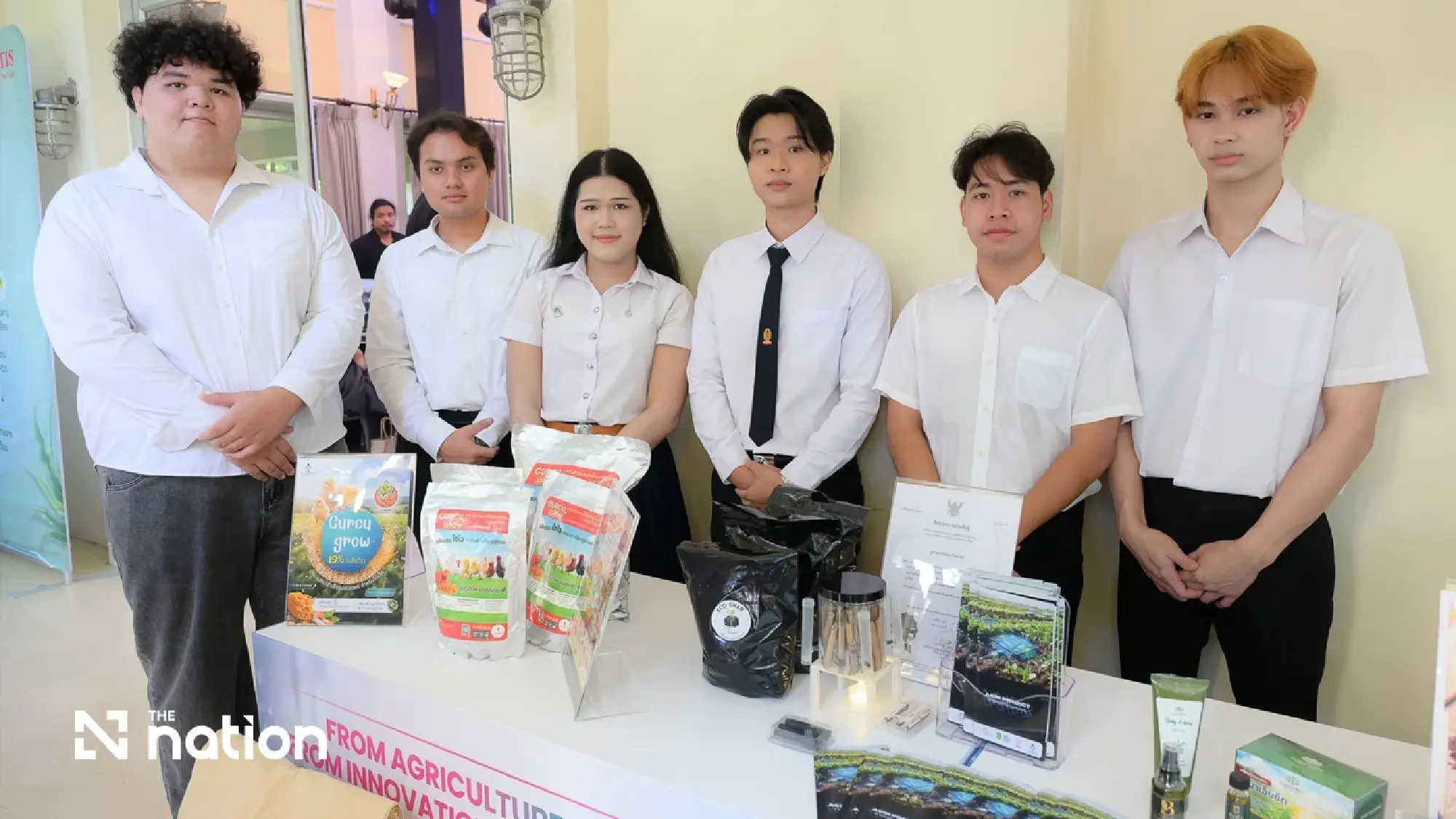 Chula signs KTIS research pact and showcases farm innovations
