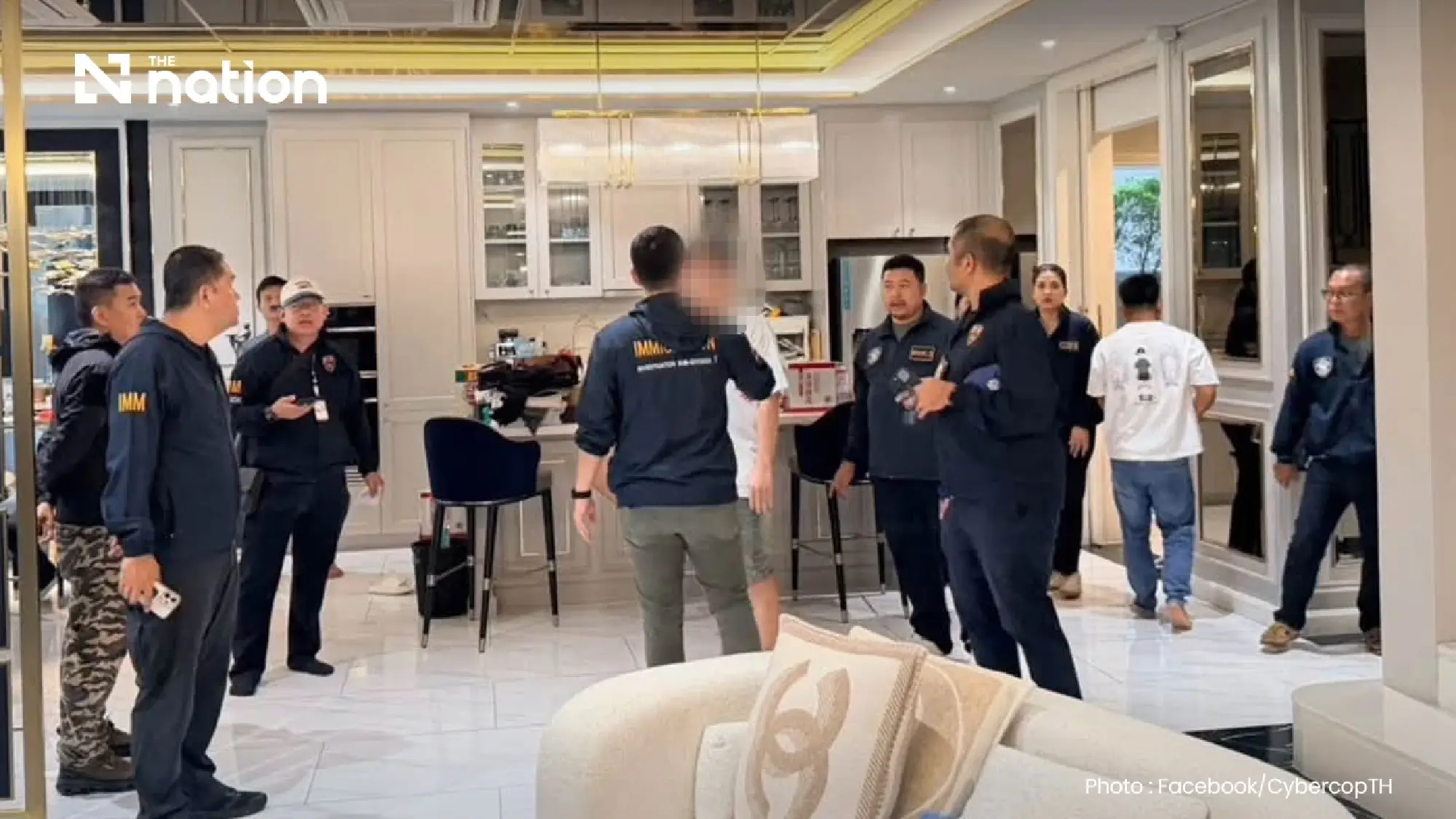 Cyber police raid student scam network, seize THB100m assets