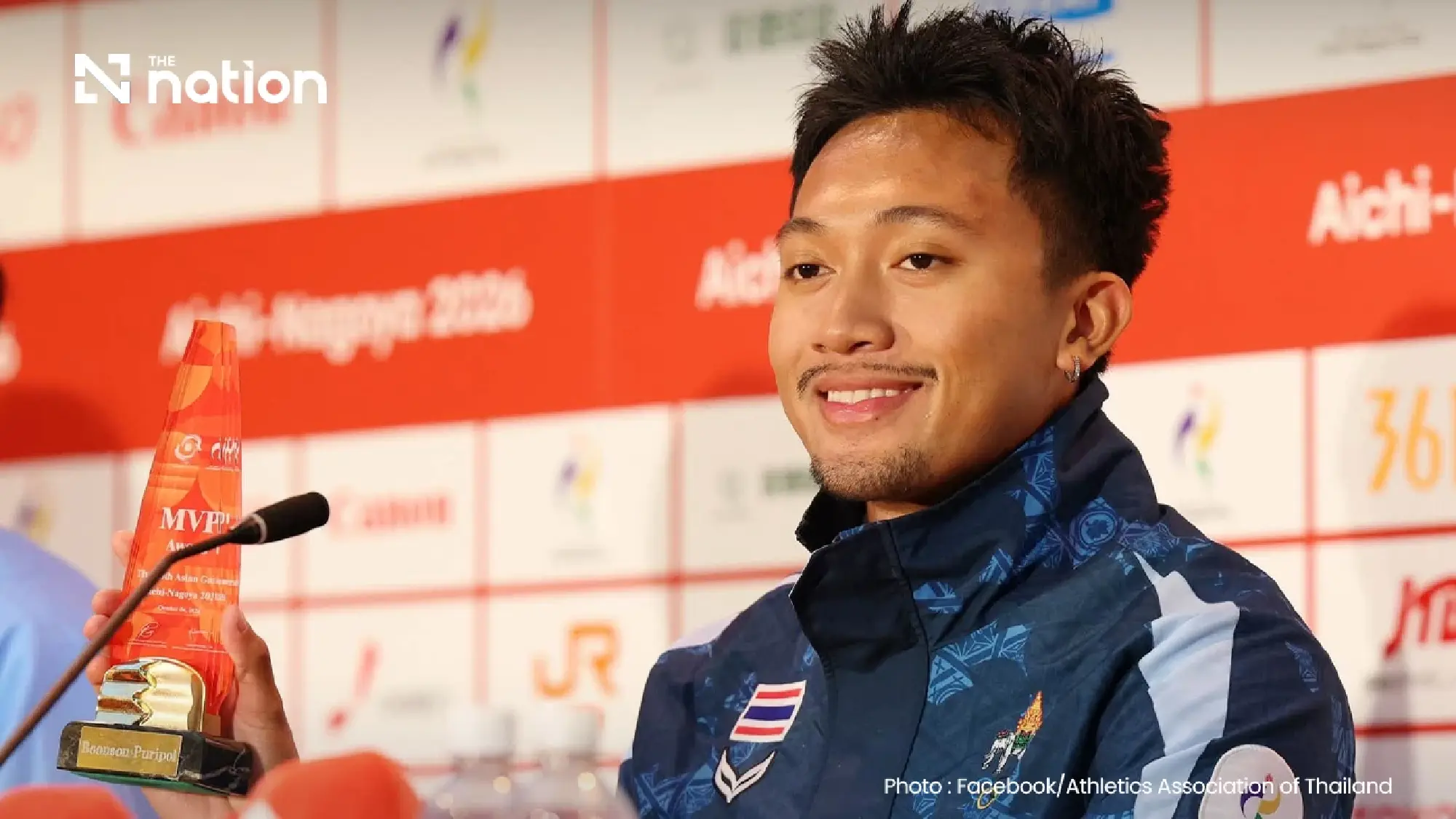Puripol Boonson wins Asian Games MVP on Oct 4 after 2 golds