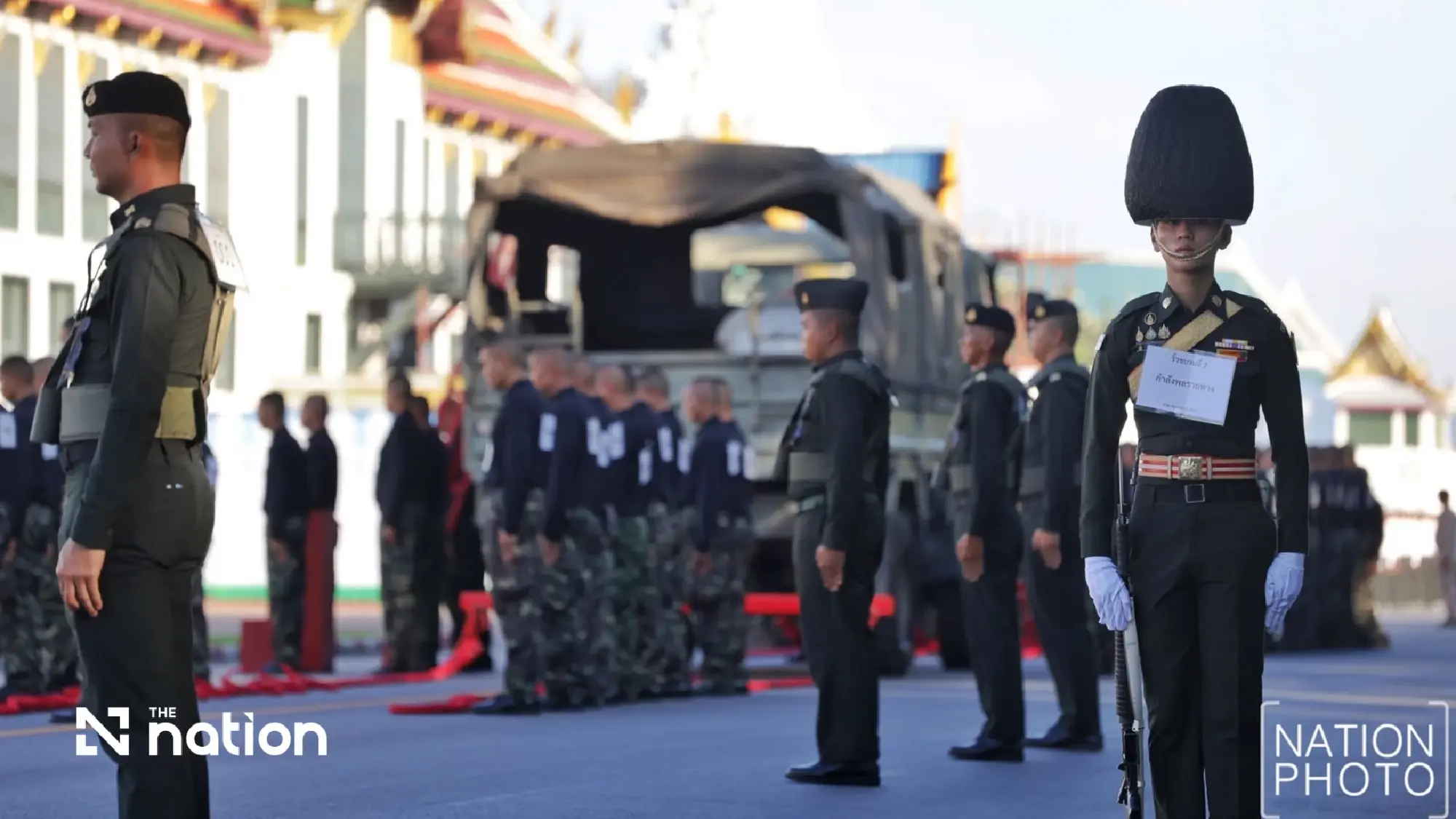 Bangkok hosts first on-site rehearsals for Queen Sirikit The Queen Mother's royal funeral processions