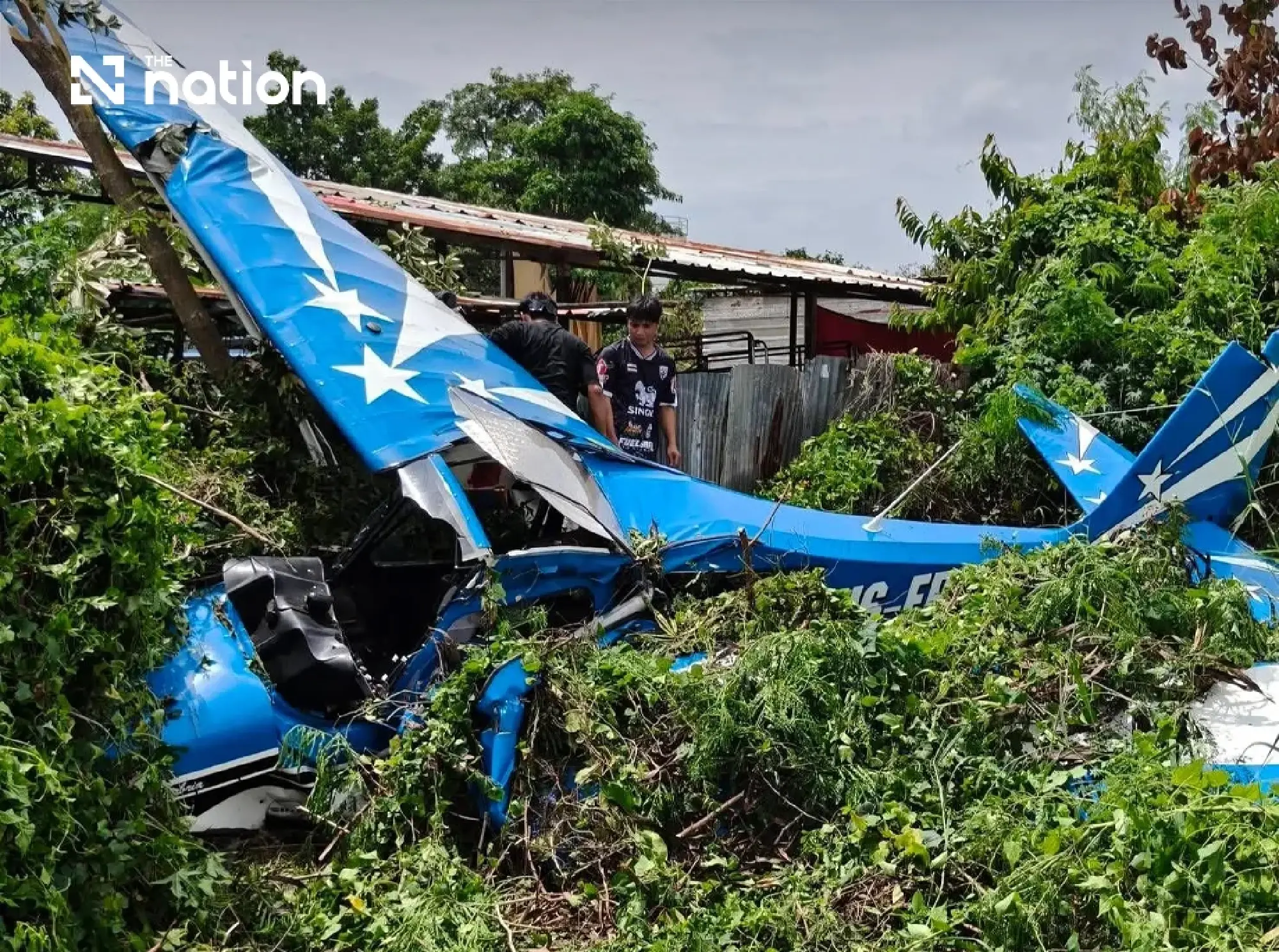 Small plane crashes in Chonburi, one foreign national injured