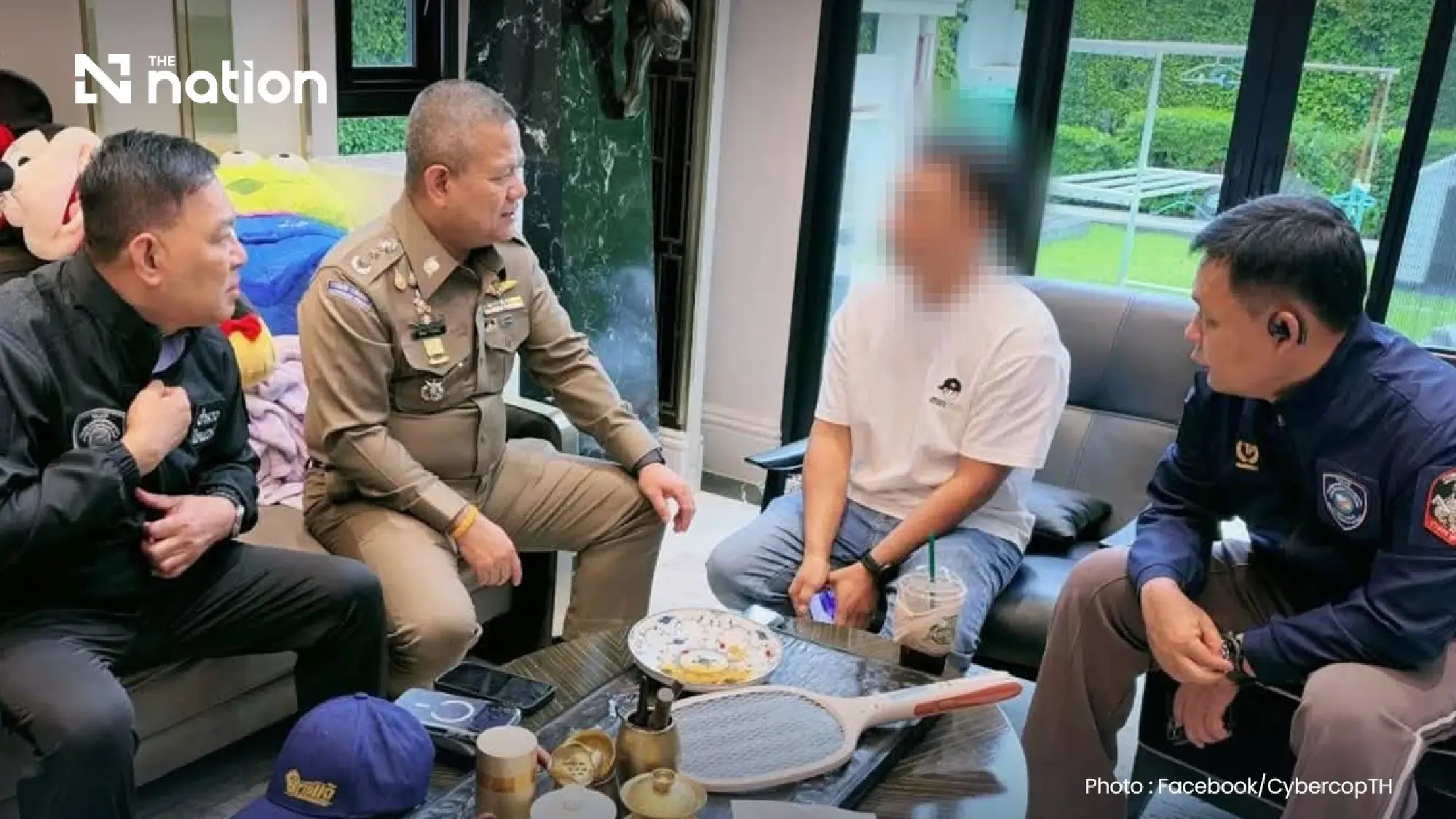 Cyber police raid student scam network, seize THB100m assets