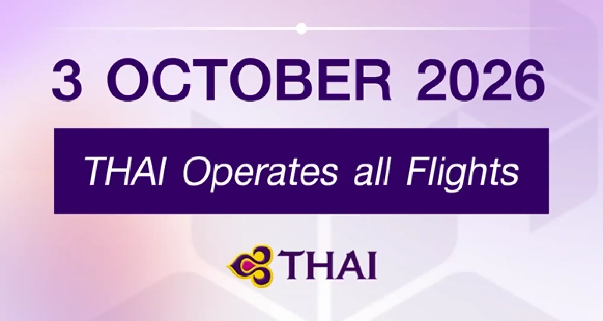 Thai Airways to restore all flights on October 3 after cuts