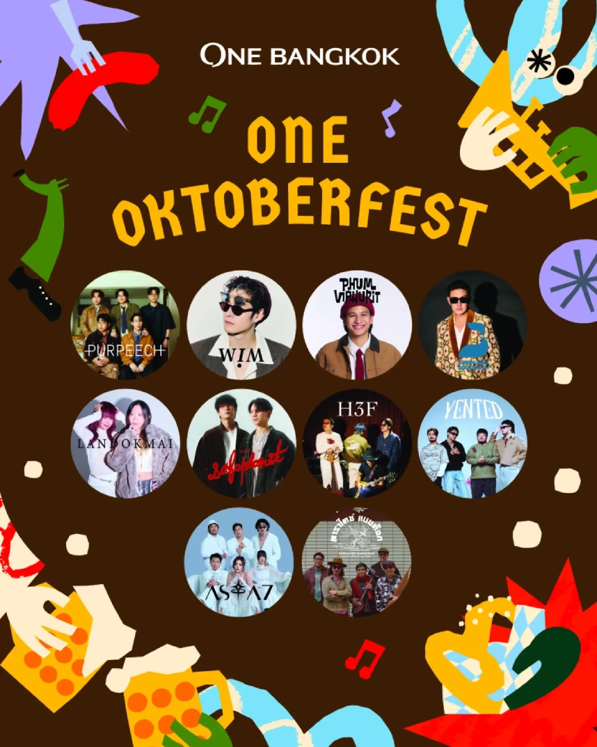 One Bangkok invites everyone to celebrate “ONE OKTOBERFEST” from 28 October to 1 November