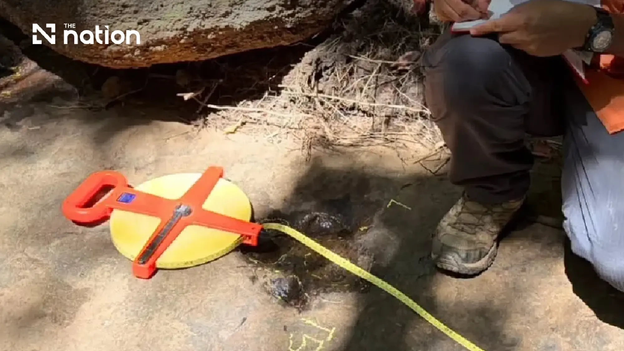 Thailand confirms six 120-million-year-old dinosaur footprints on October 20