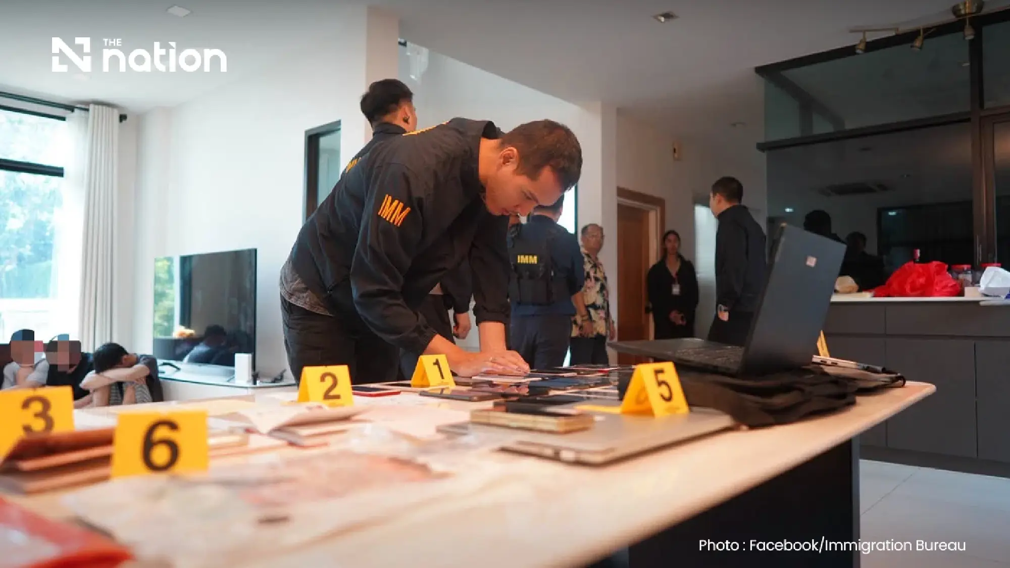 Thai police arrest 11 Chinese in Bangkok scam and gambling raids