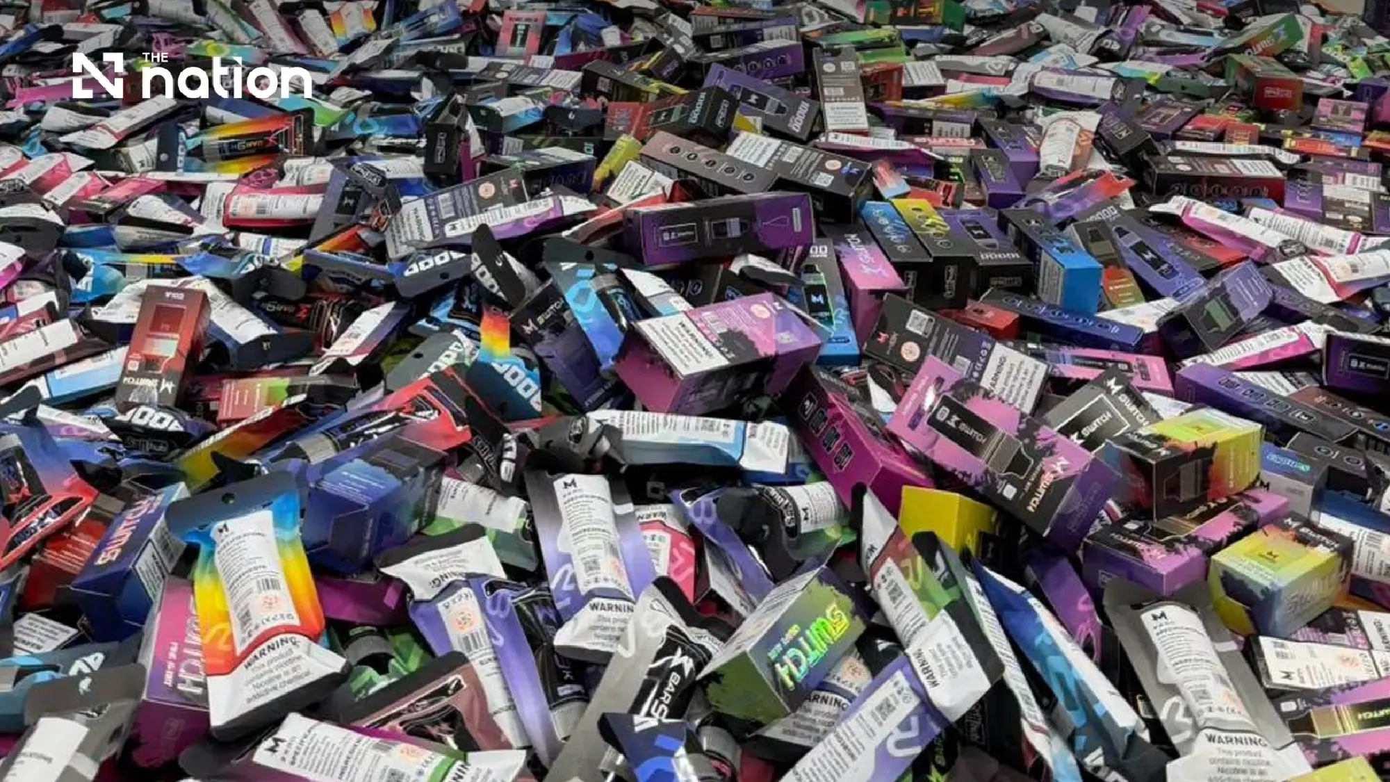 Thai customs seize over 3,000 vapes and zombie pods worth 3 million baht
