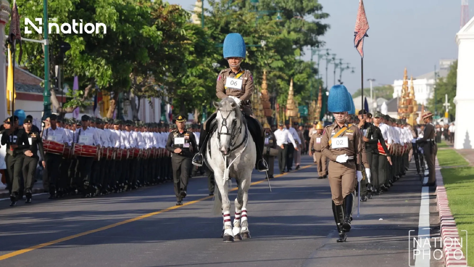 Bangkok hosts first on-site rehearsals for Queen Sirikit The Queen Mother's royal funeral processions
