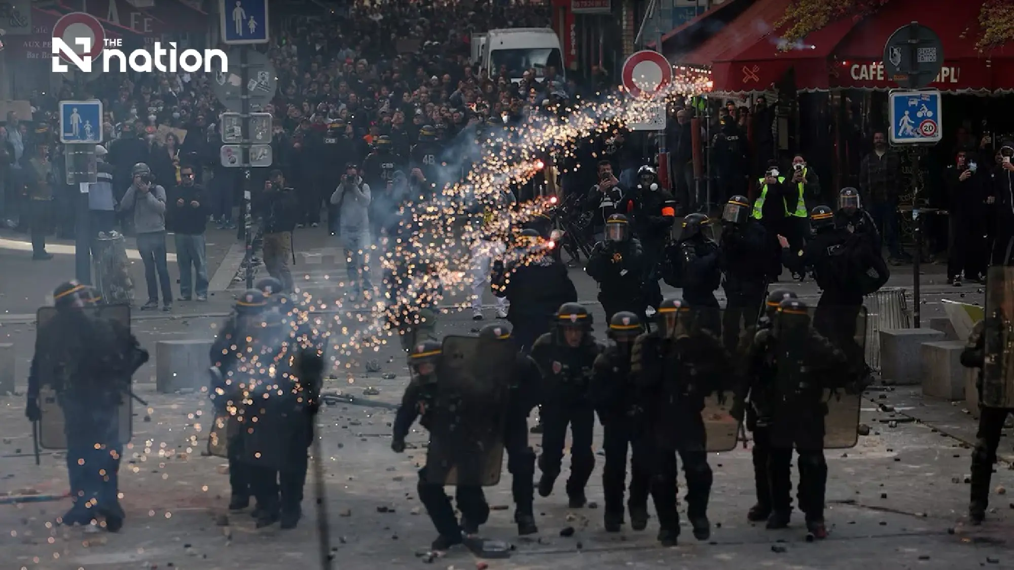 France reports 1,200 arrests during protests over rising living costs
