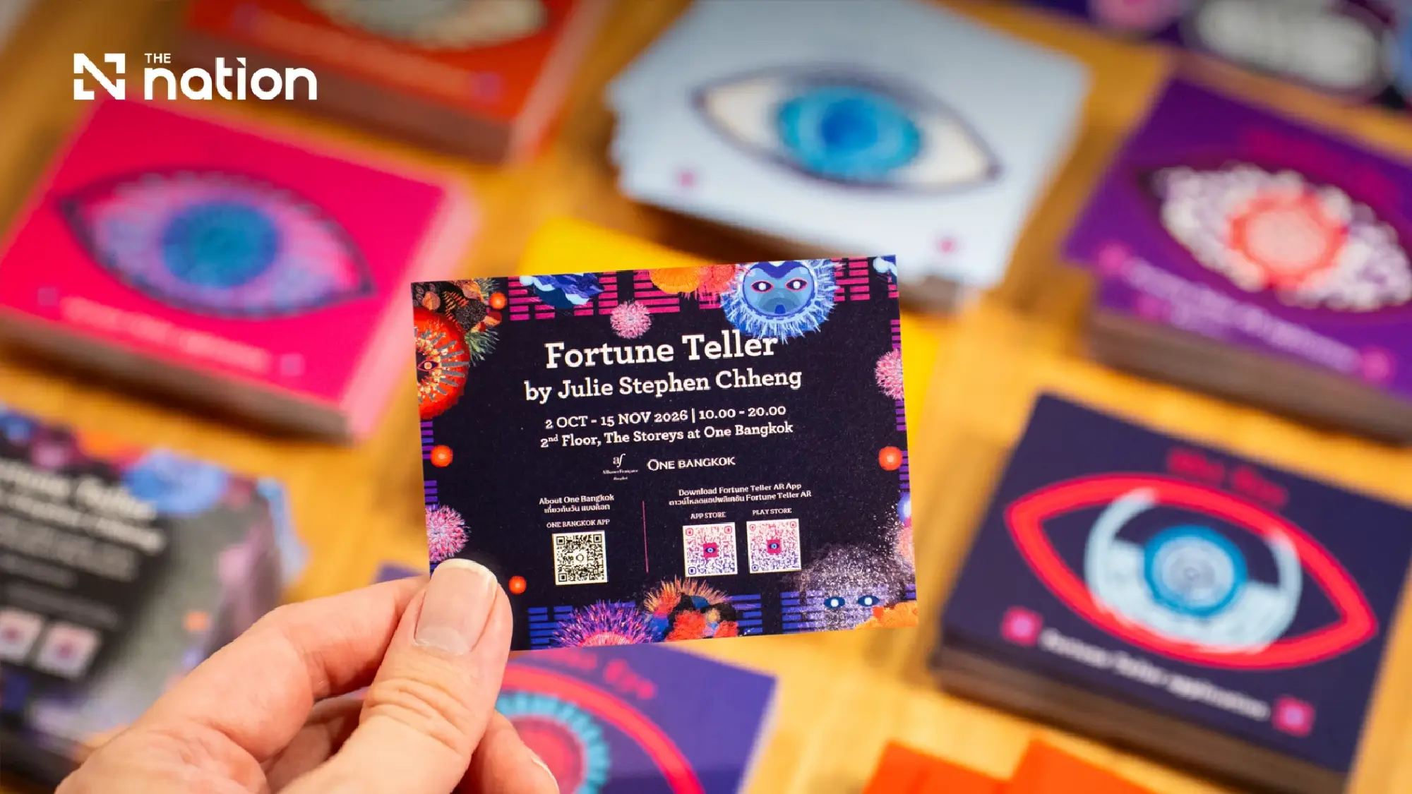One Bangkok and Alliance Française Bangkok Invite Everyone to Explore the Spirits of Nature in the “Fortune Teller” Exhibition by Julie Stephen Chheng