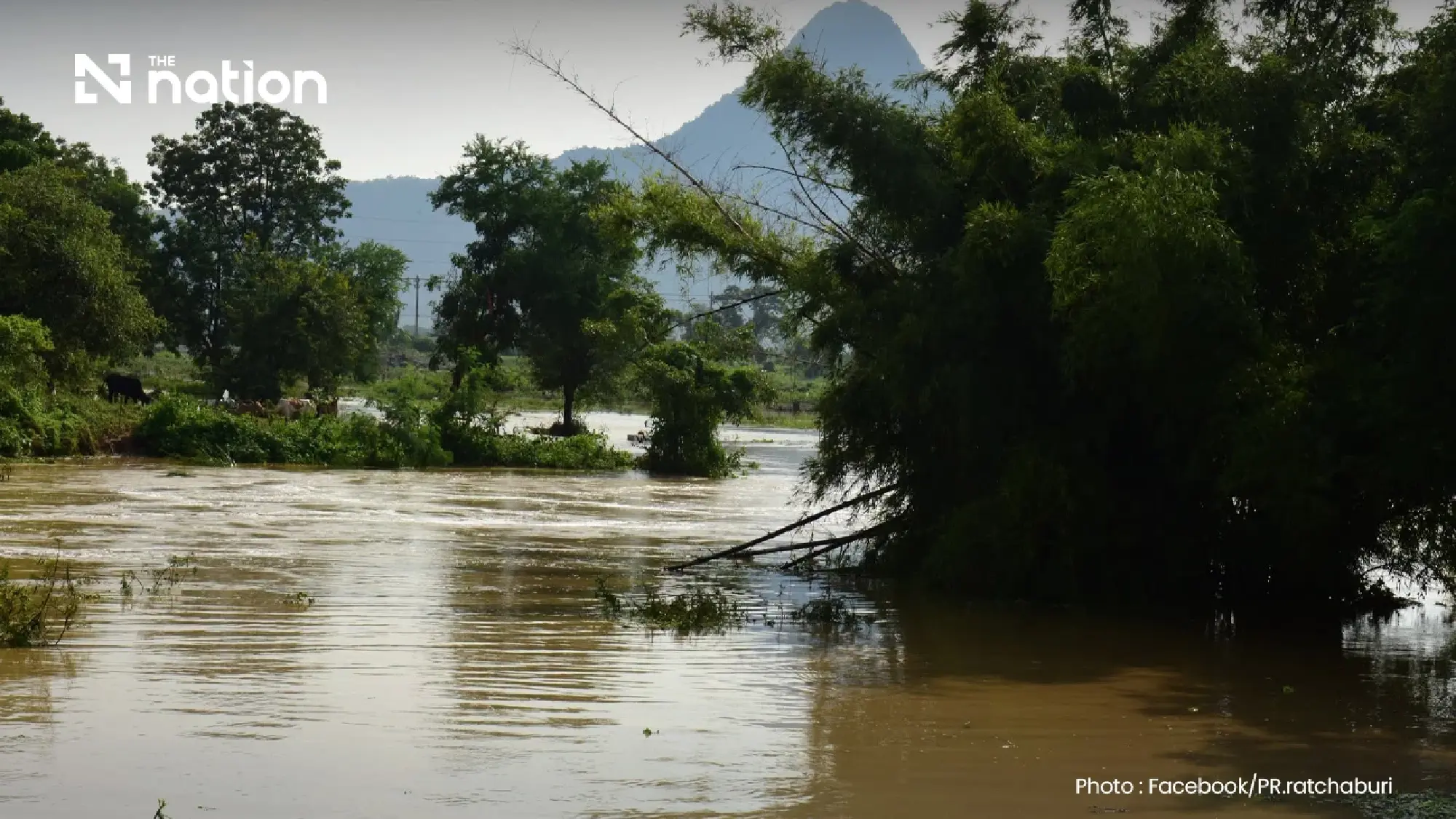 Ratchaburi warned of flash floods and landslides in three districts