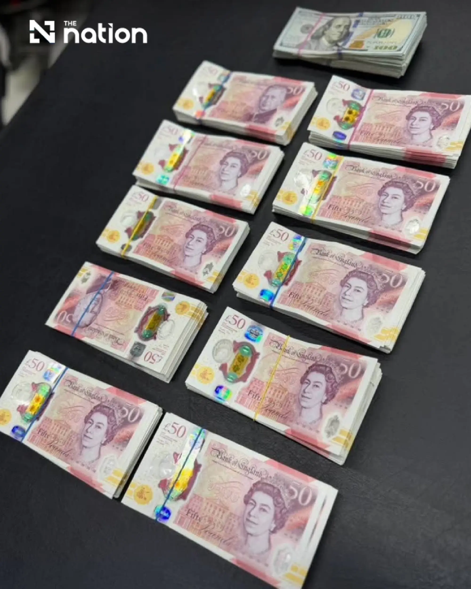 Indian passenger arrested with £50,000 and US$10,000 in cash at Suvarnabhumi Airport