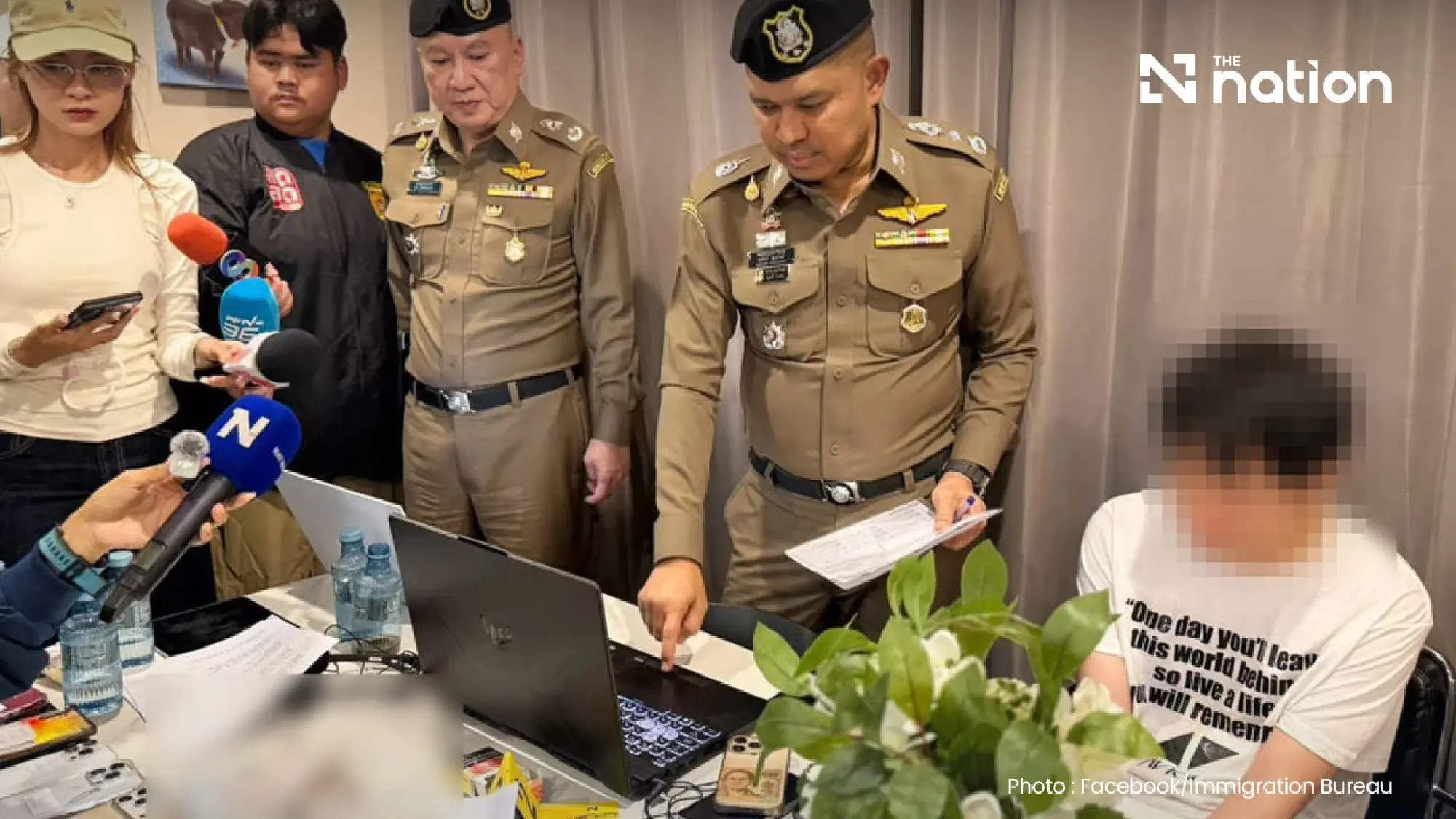 Thai police arrest 8 South Korean and 2 Chinese scam suspects
