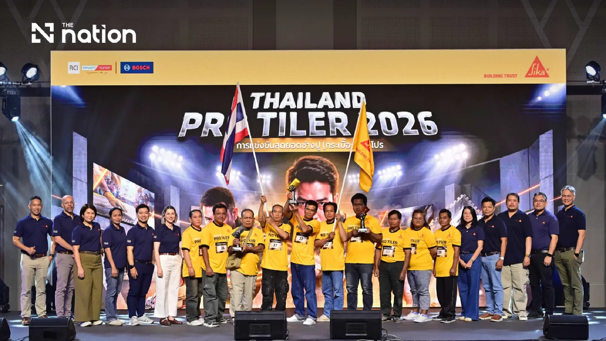 Sika Thailand Advances Professional Tiling Skills Through Thailand Pro Tiler 2026