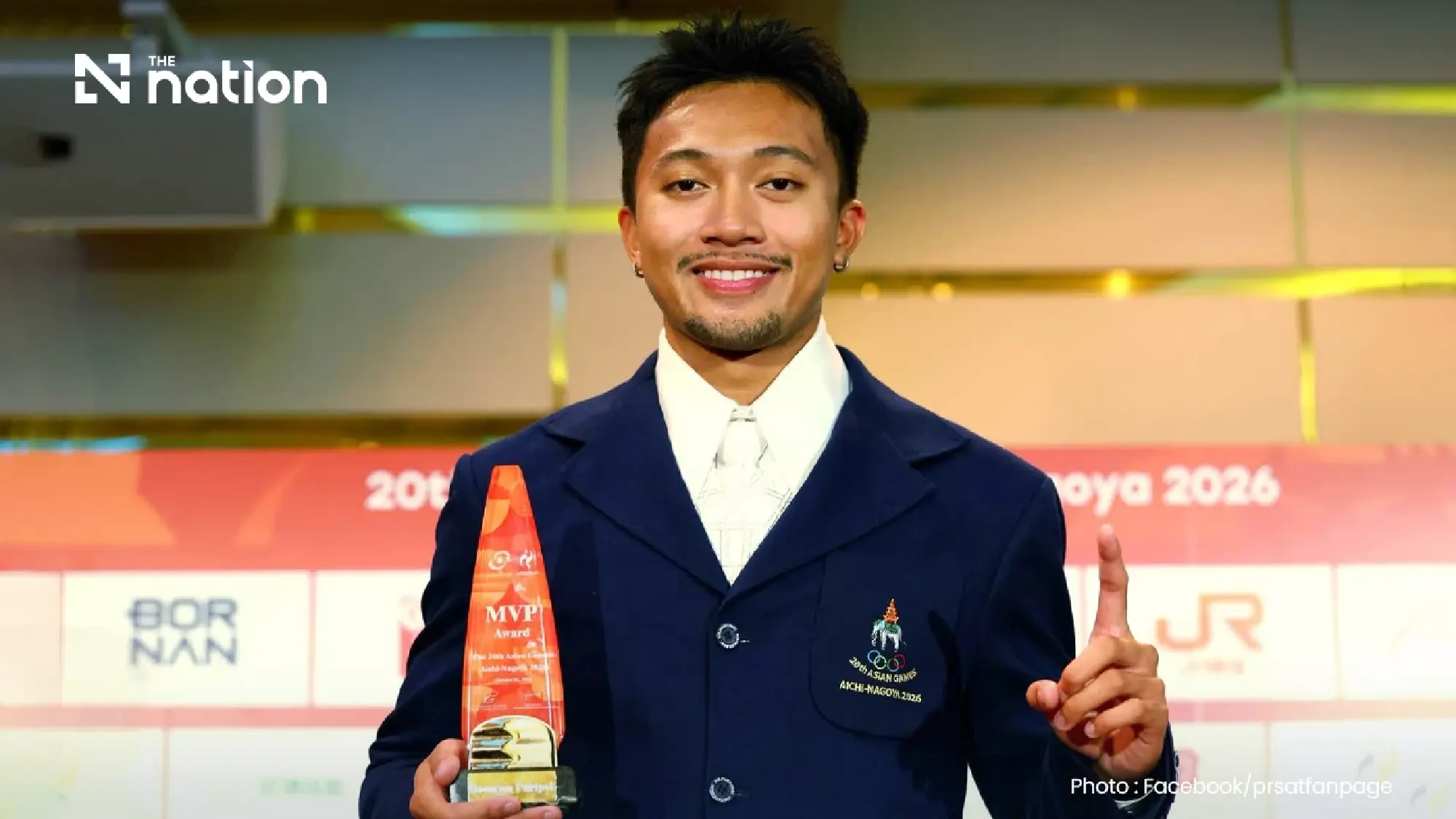 Puripol Boonson wins Asian Games MVP on Oct 4 after 2 golds