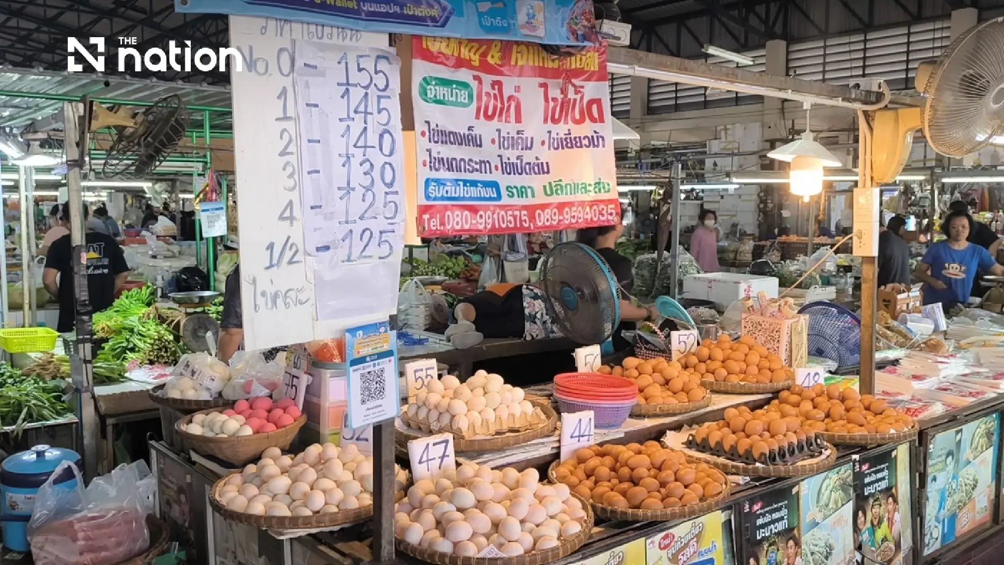 Flooding raises vegetable and egg prices as supplies fall in Thailand