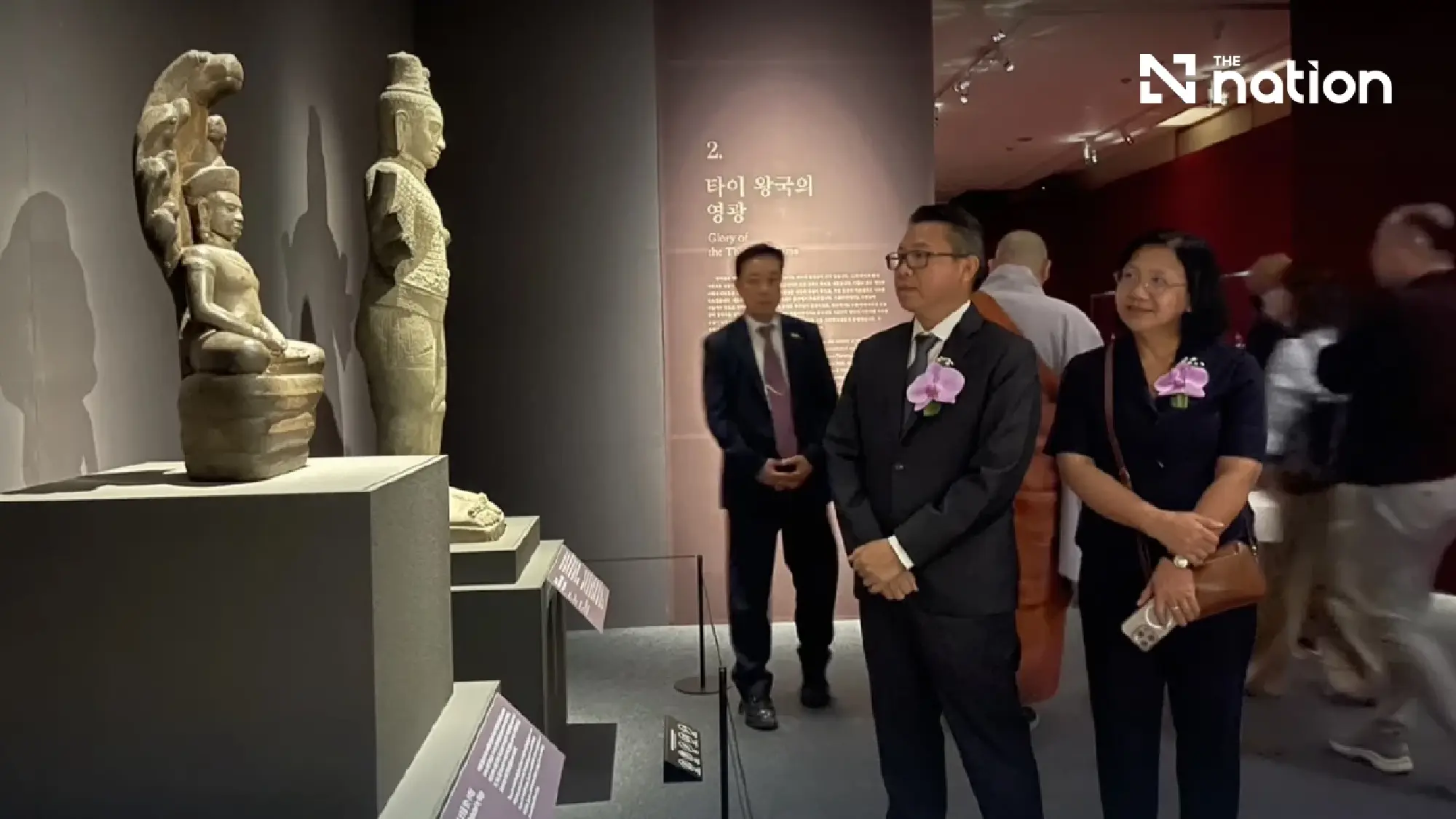 Thai Buddhist art exhibition opens in South Korea featuring 55 items