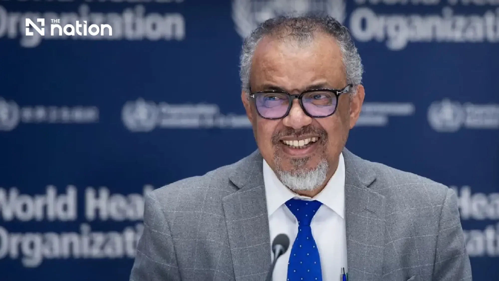 WHO Director-General Dr Tedros Adhanom Ghebreyesus 