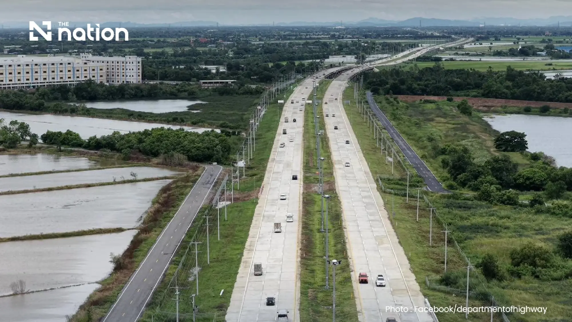 M6 Bang Pa-in–Hin Kong section opens both ways as flood bypass