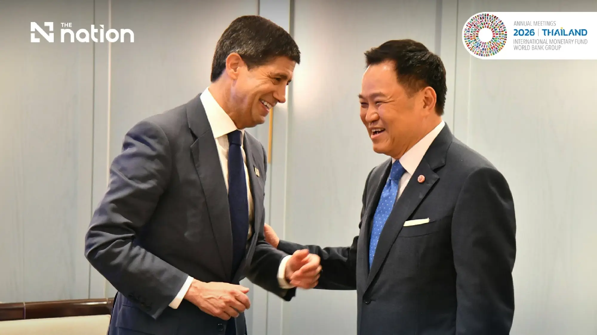 Fed chair Warsh praises Thailand’s IMF–World Bank hosting