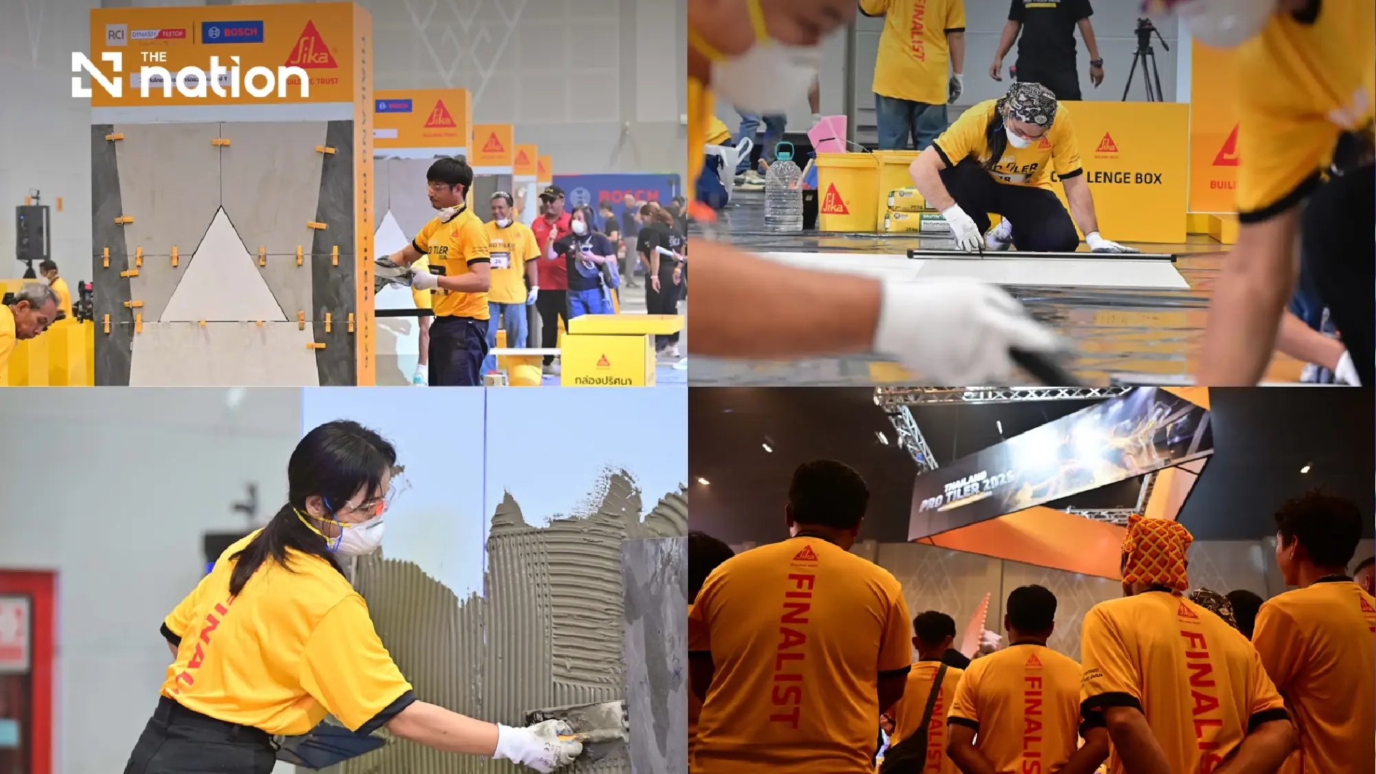 Sika Thailand Advances Professional Tiling Skills Through Thailand Pro Tiler 2026