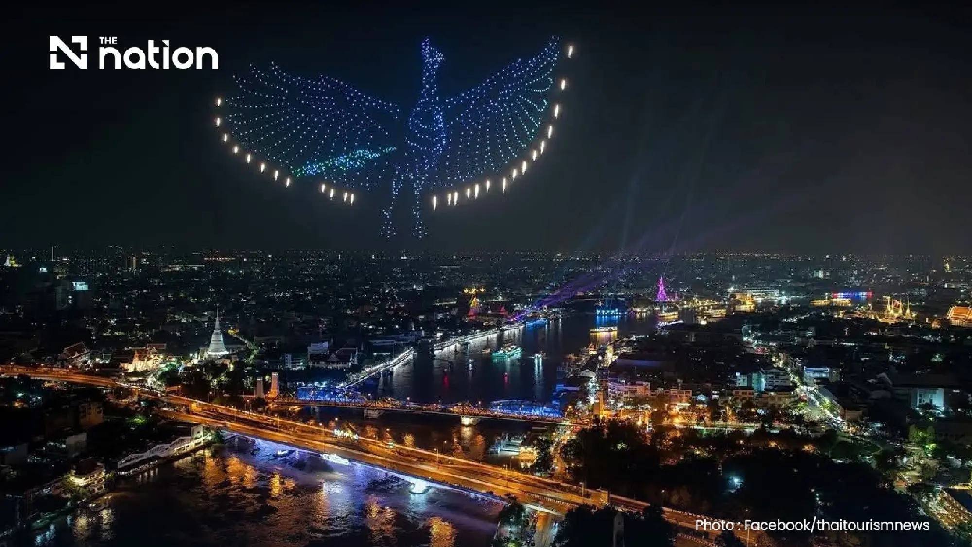 Vijit Chao Phraya returns with 31 nights of lights, drones and fireworks