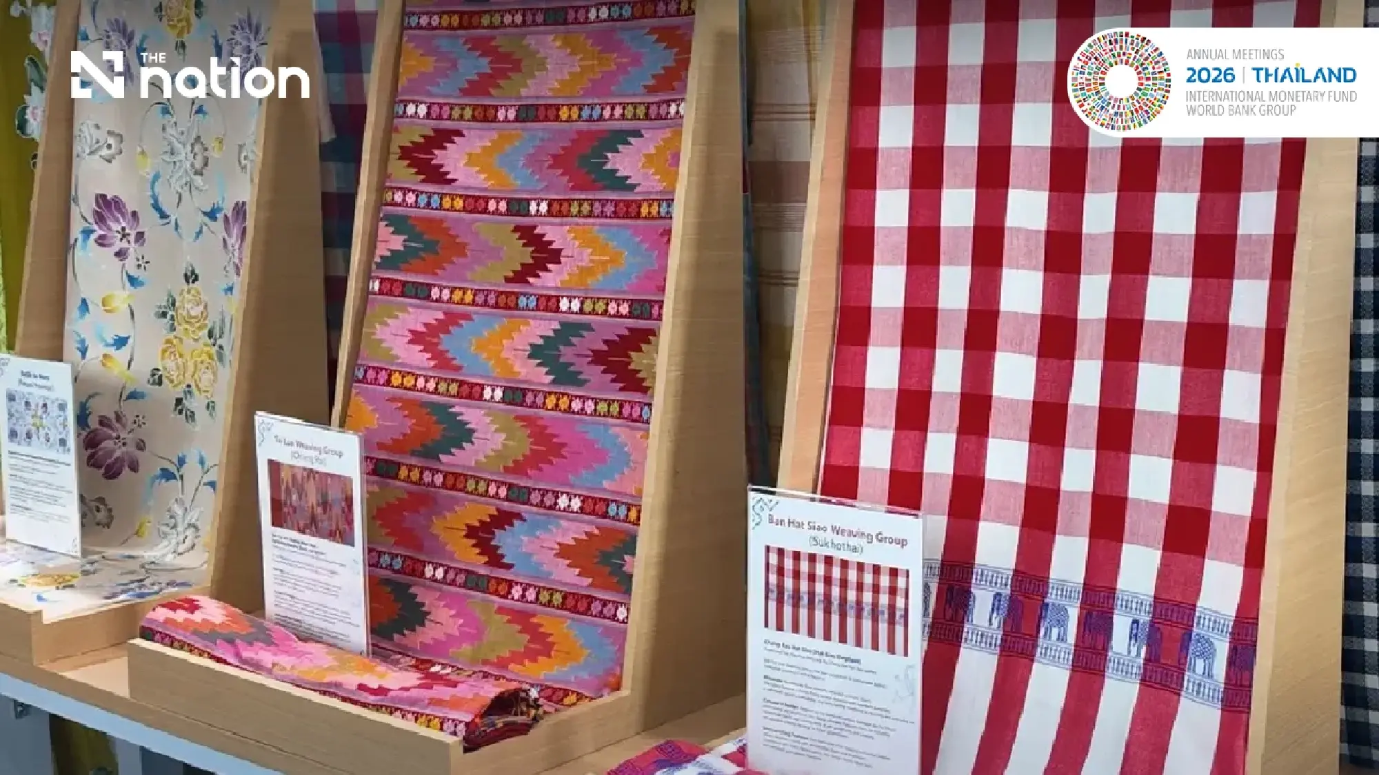Batik from Pattani joins 37-design showcase at IMF–World Bank meetings on October 12–18