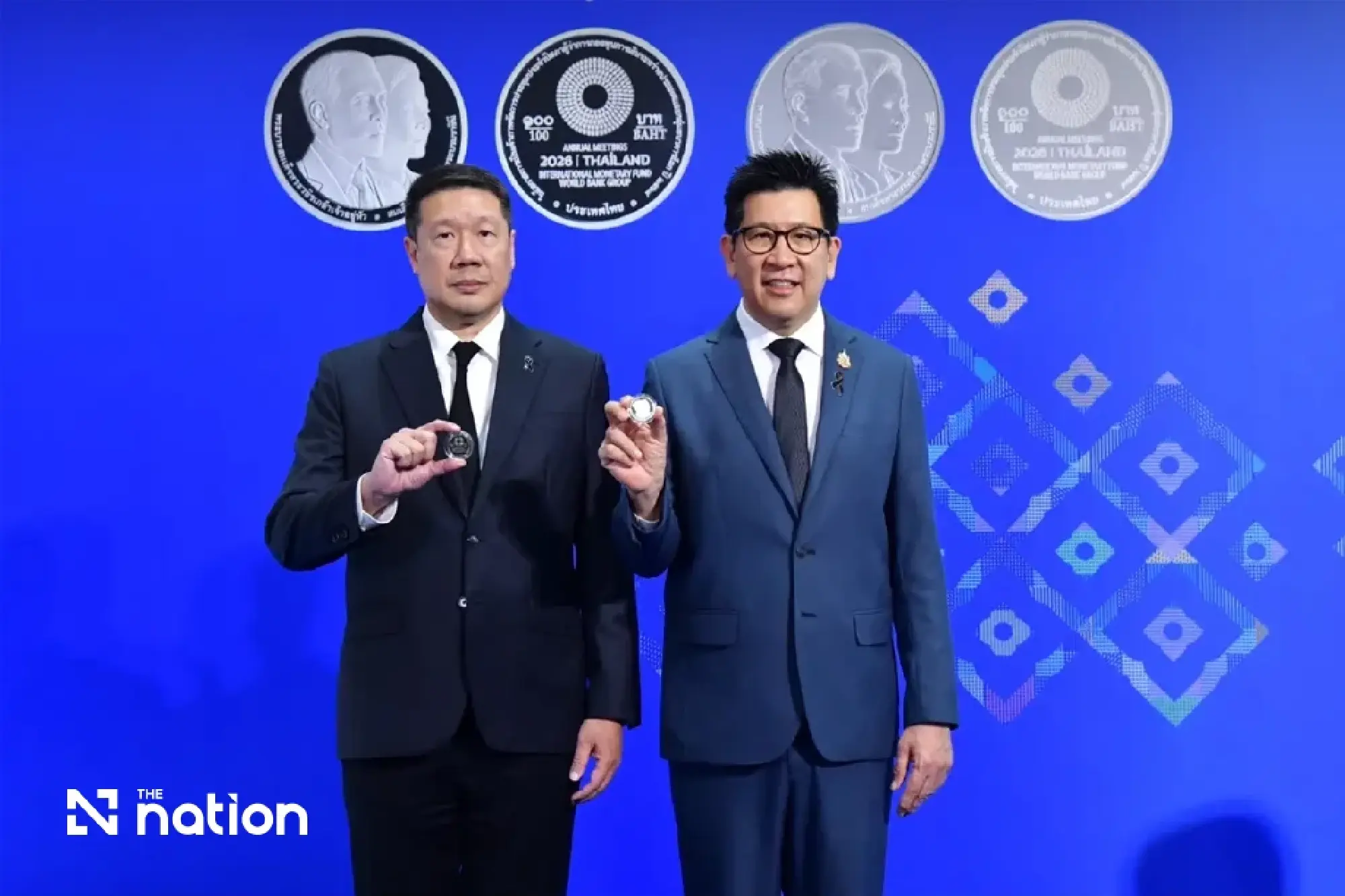 Thailand unveils IMF-World Bank commemorative coins