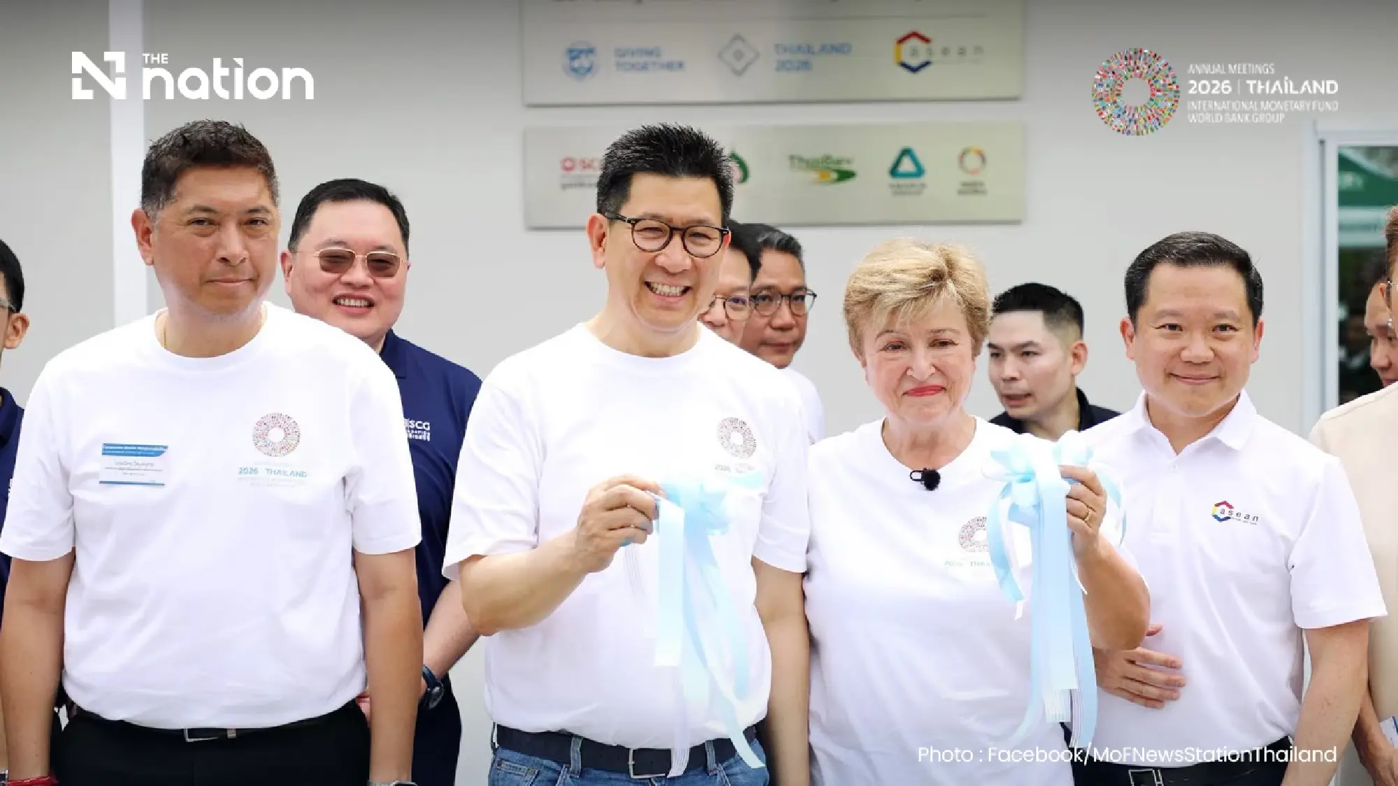 Ekniti welcomes IMF chief at Bo Farang to promote education and digital skills ahead of IMF–World Bank meetings