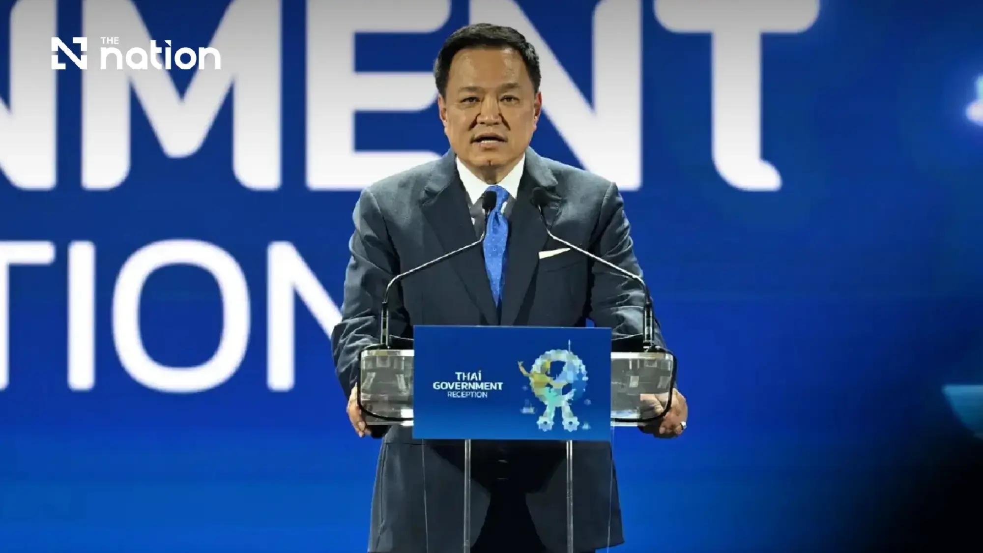 Anutin plays saxophone at IMF–World Bank reception, promotes Thai culture and hopes for lasting ties