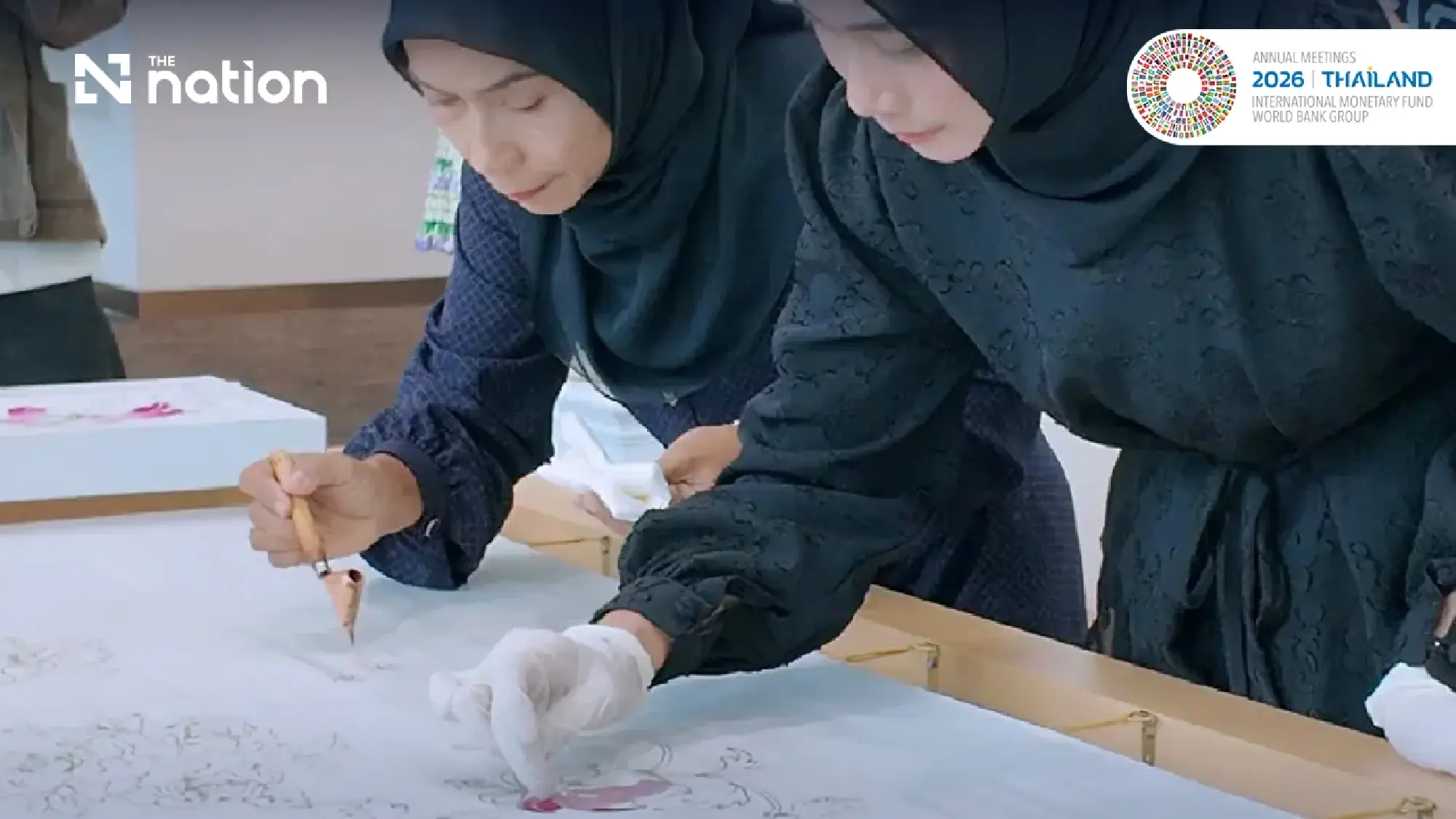 Batik from Pattani joins 37-design showcase at IMF–World Bank meetings on October 12–18
