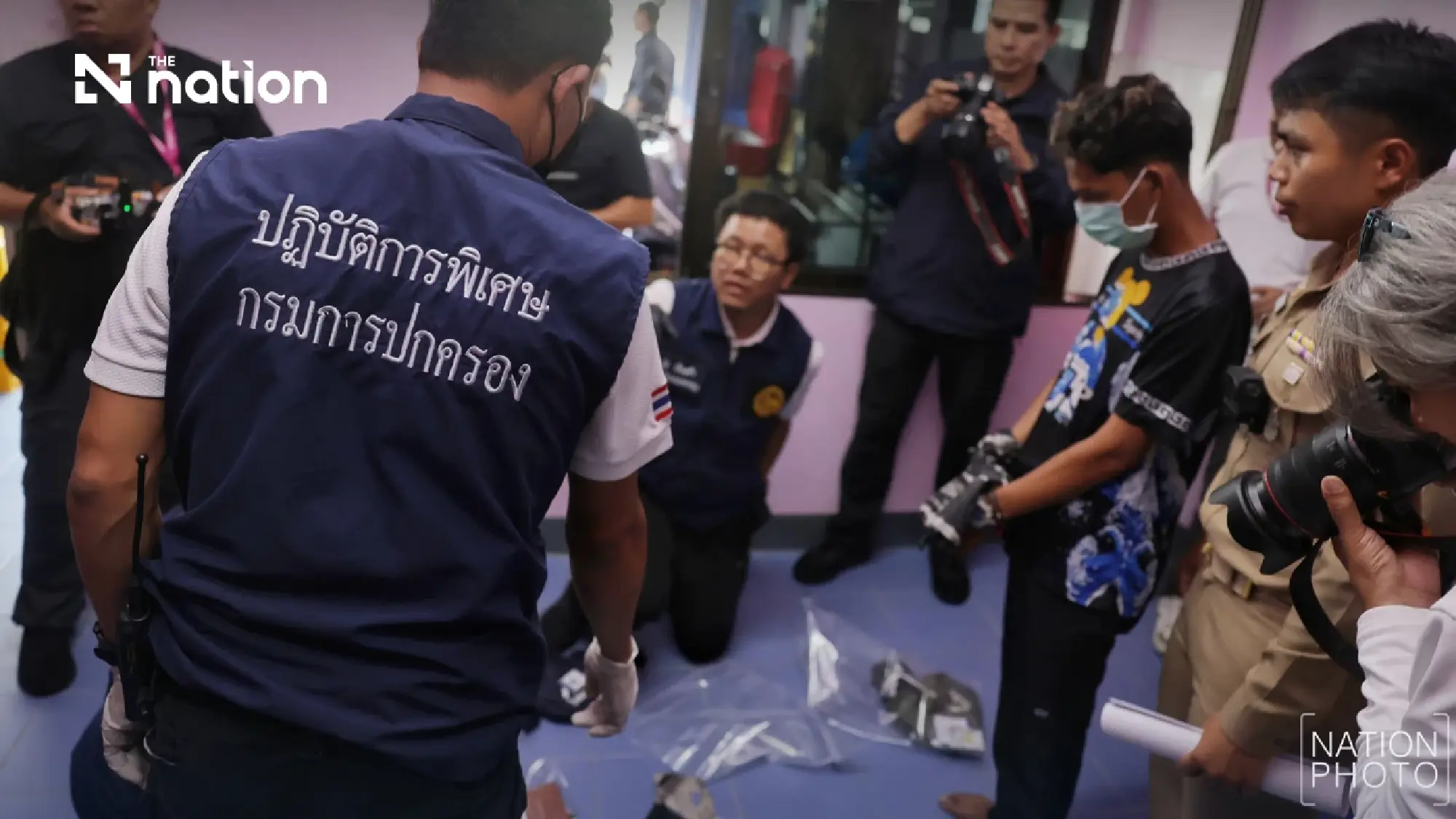 Seven Myanmar children rescued in Bangkok trafficking raid