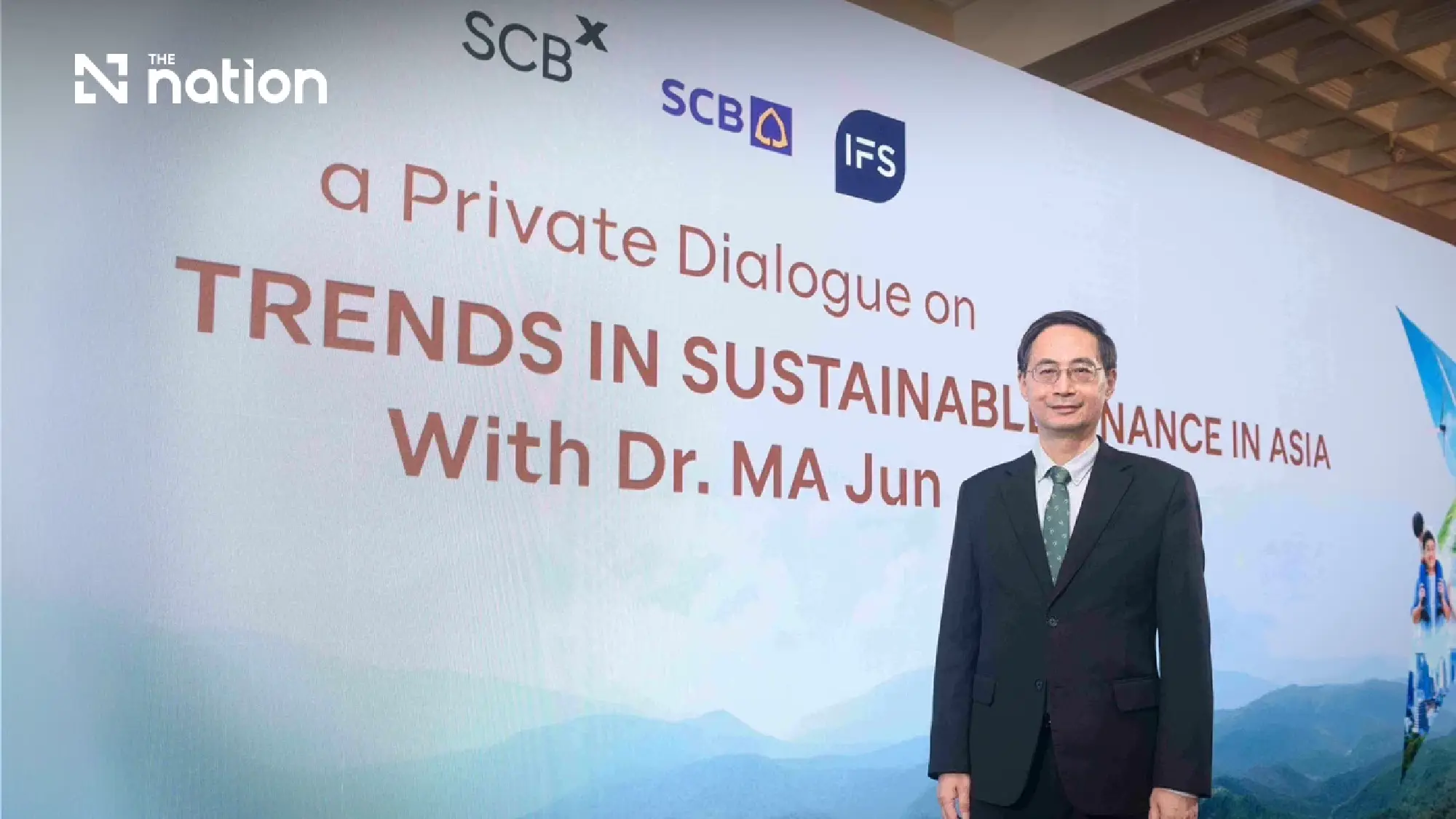 Ma Jun urges shared green standards to cut financing costs