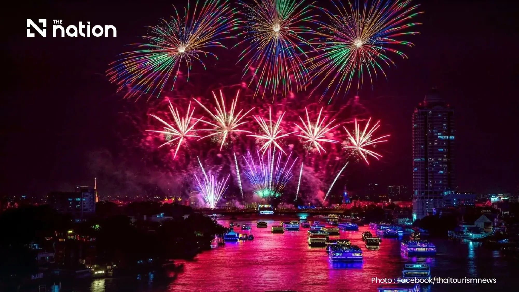 Vijit Chao Phraya returns with 31 nights of lights, drones and fireworks