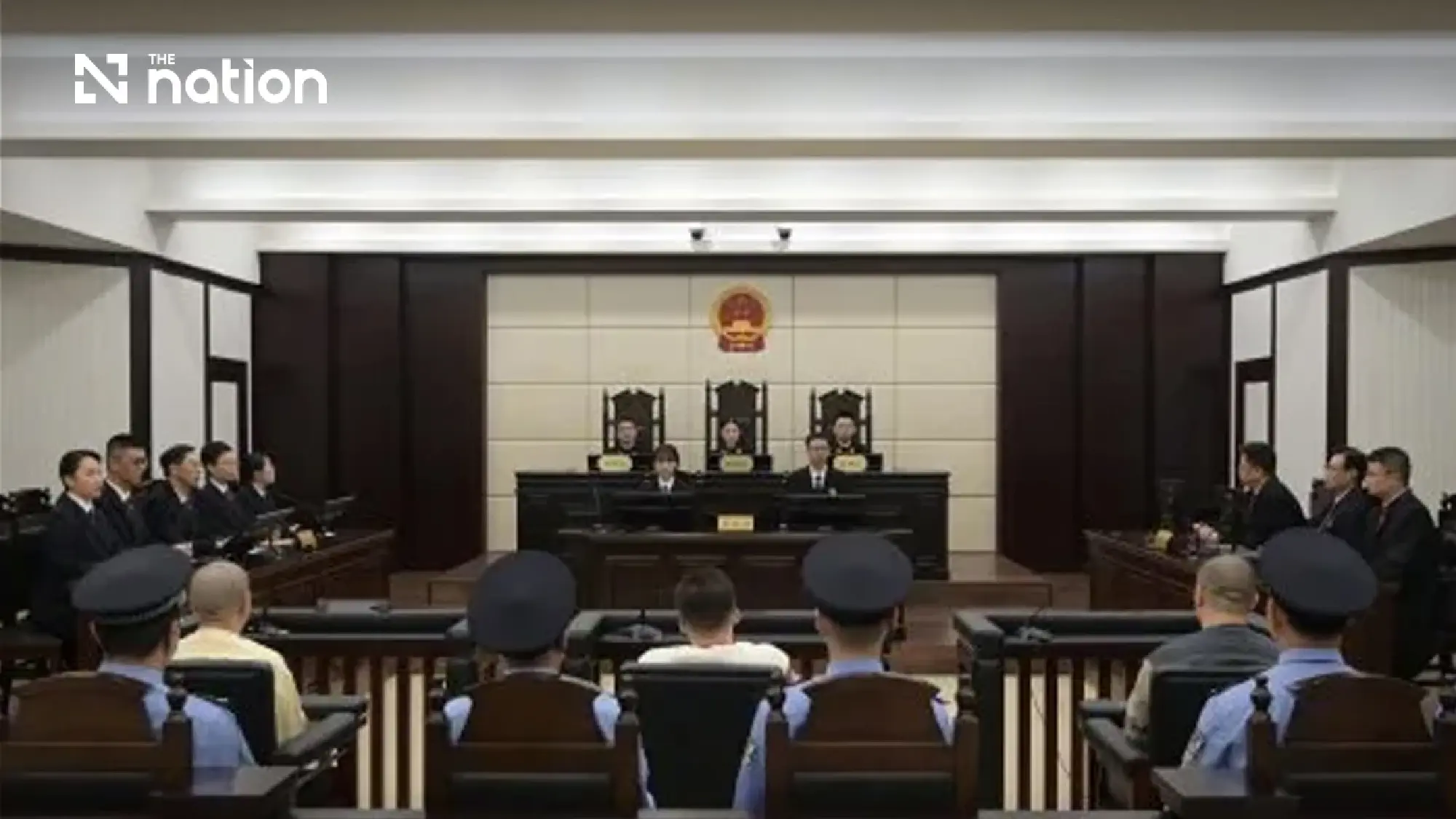 Three death sentences and three life terms for Wei gang members on October 13