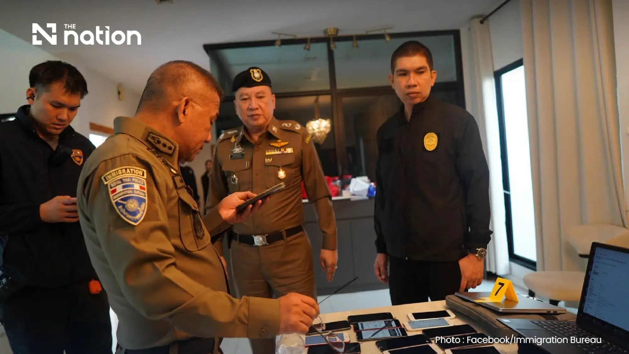 Thai police arrest 11 Chinese in Bangkok scam and gambling raids