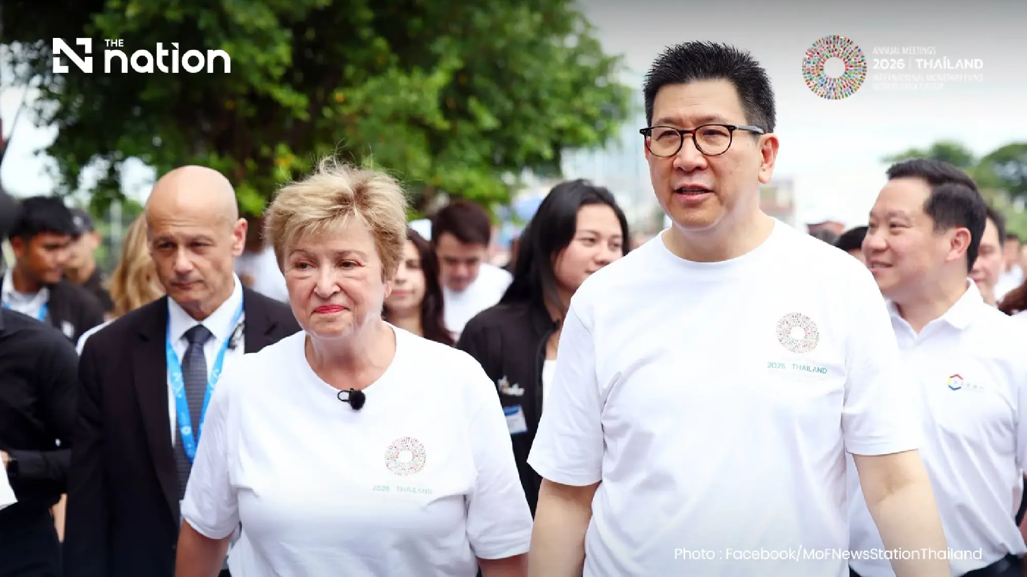 Ekniti welcomes IMF chief at Bo Farang to promote education and digital skills ahead of IMF–World Bank meetings