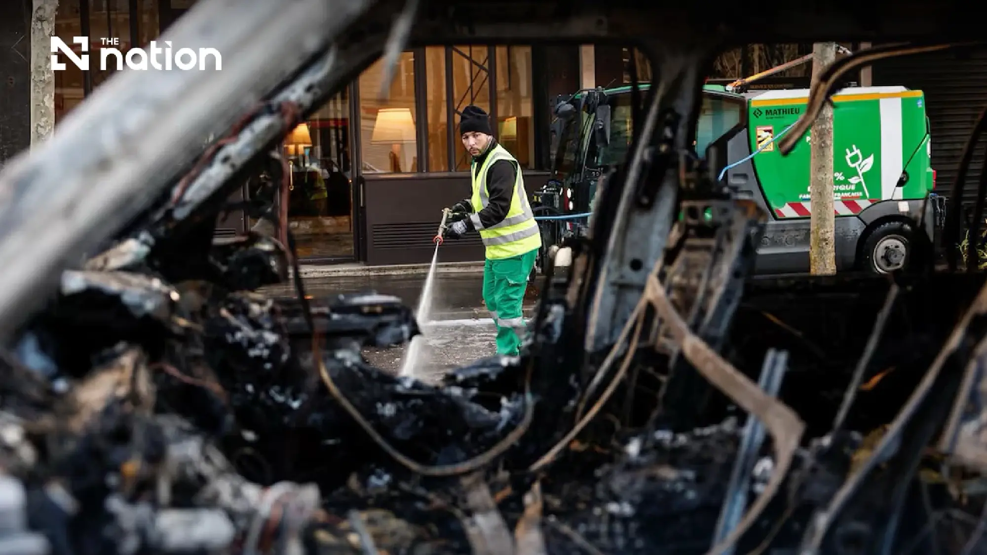 Macron condemns ‘shocking’ violence in France and orders review after 2,400 arrests