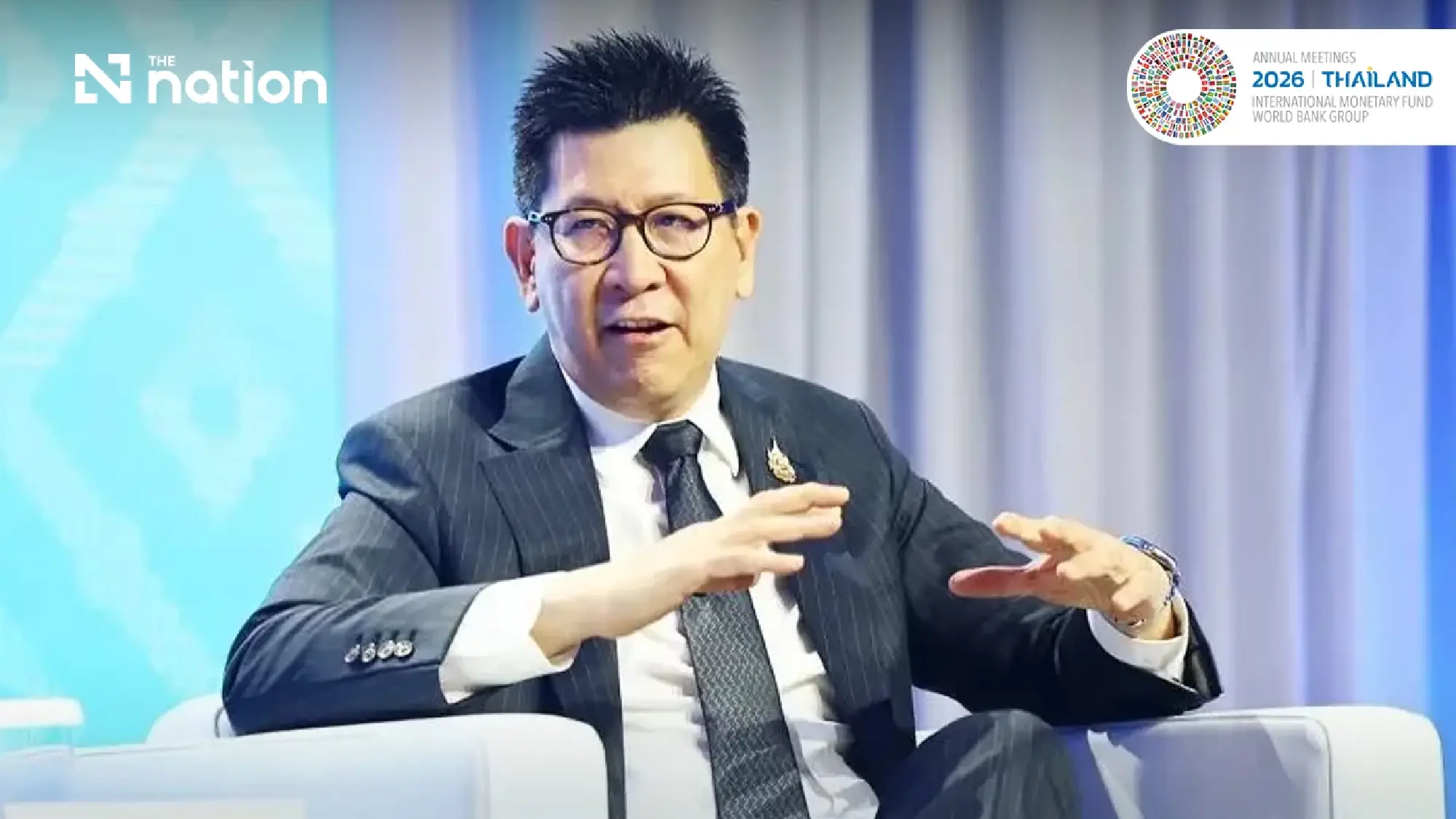 Deputy Prime Minister and Finance Minister Ekniti Nitithanprapas