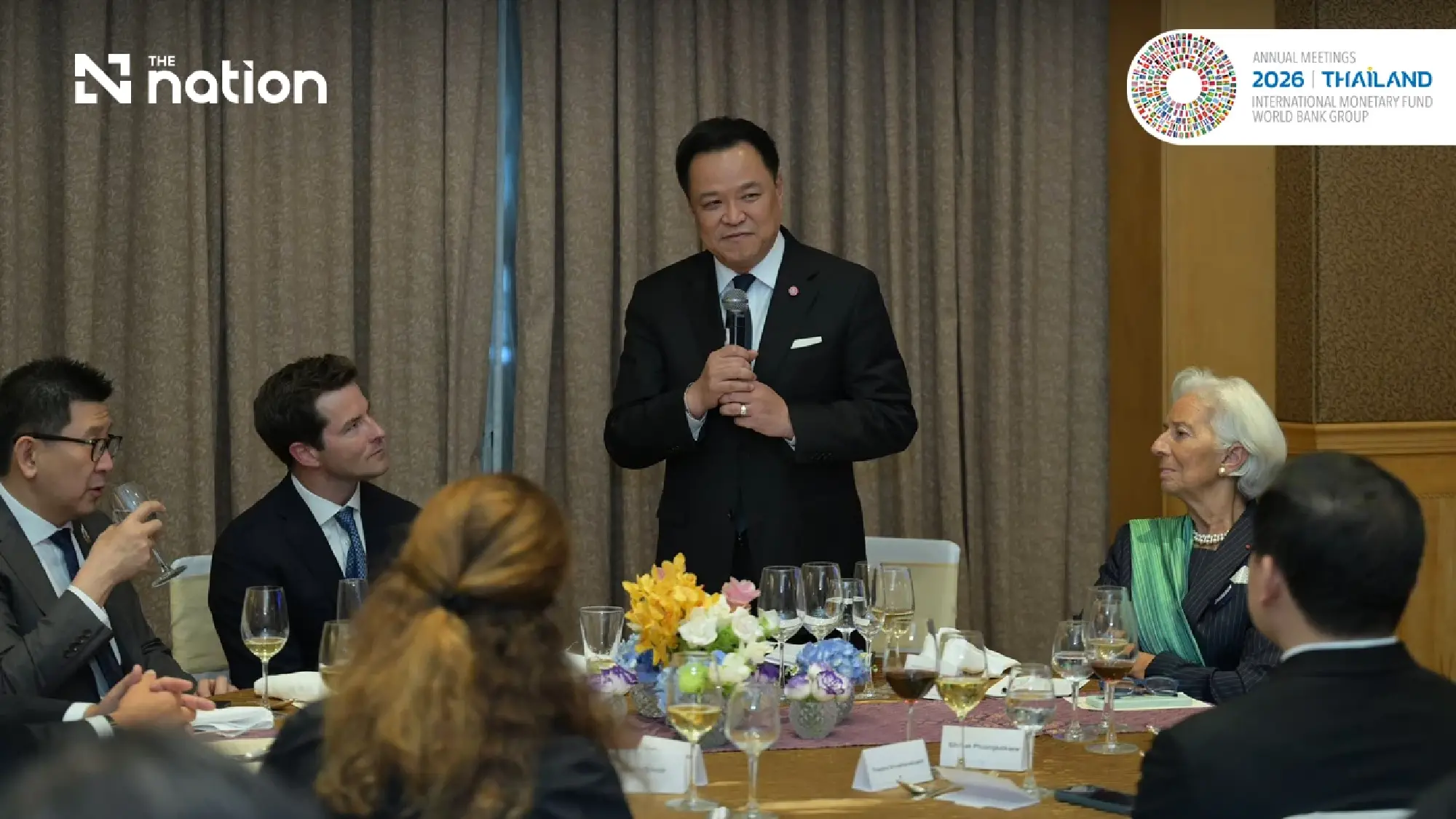 Anutin urges global investors to ‘grow together’ with Thailand