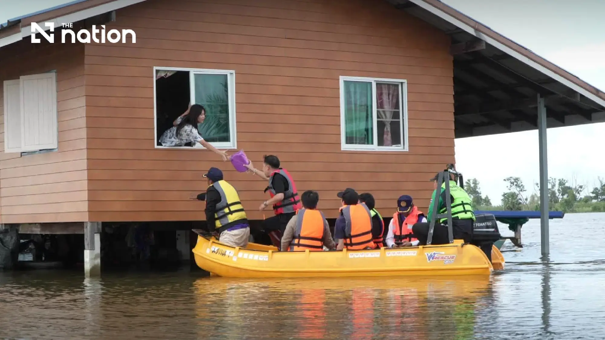 Heavy rain hits southern Thailand as western reservoirs reach 96%