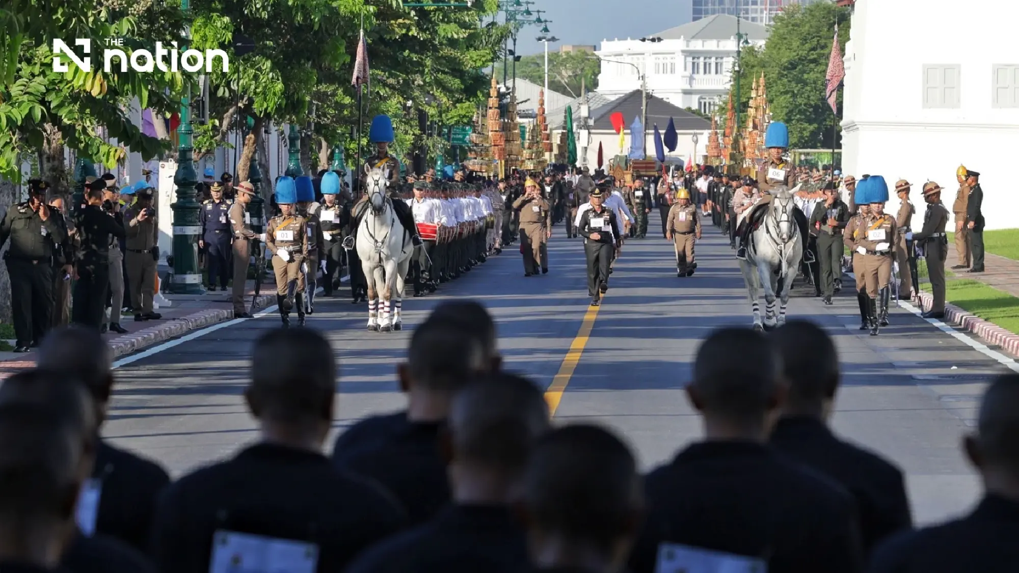 Bangkok hosts first on-site rehearsals for Queen Sirikit The Queen Mother's royal funeral processions